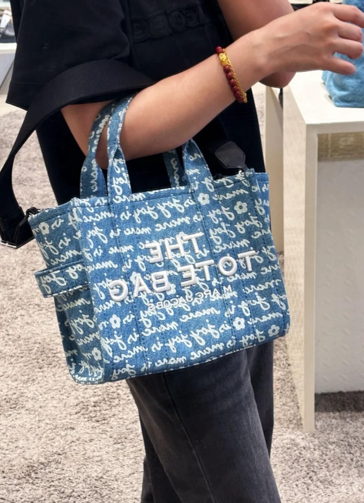 【直播】Marc Jacobs LX021120 logo花紋托特包