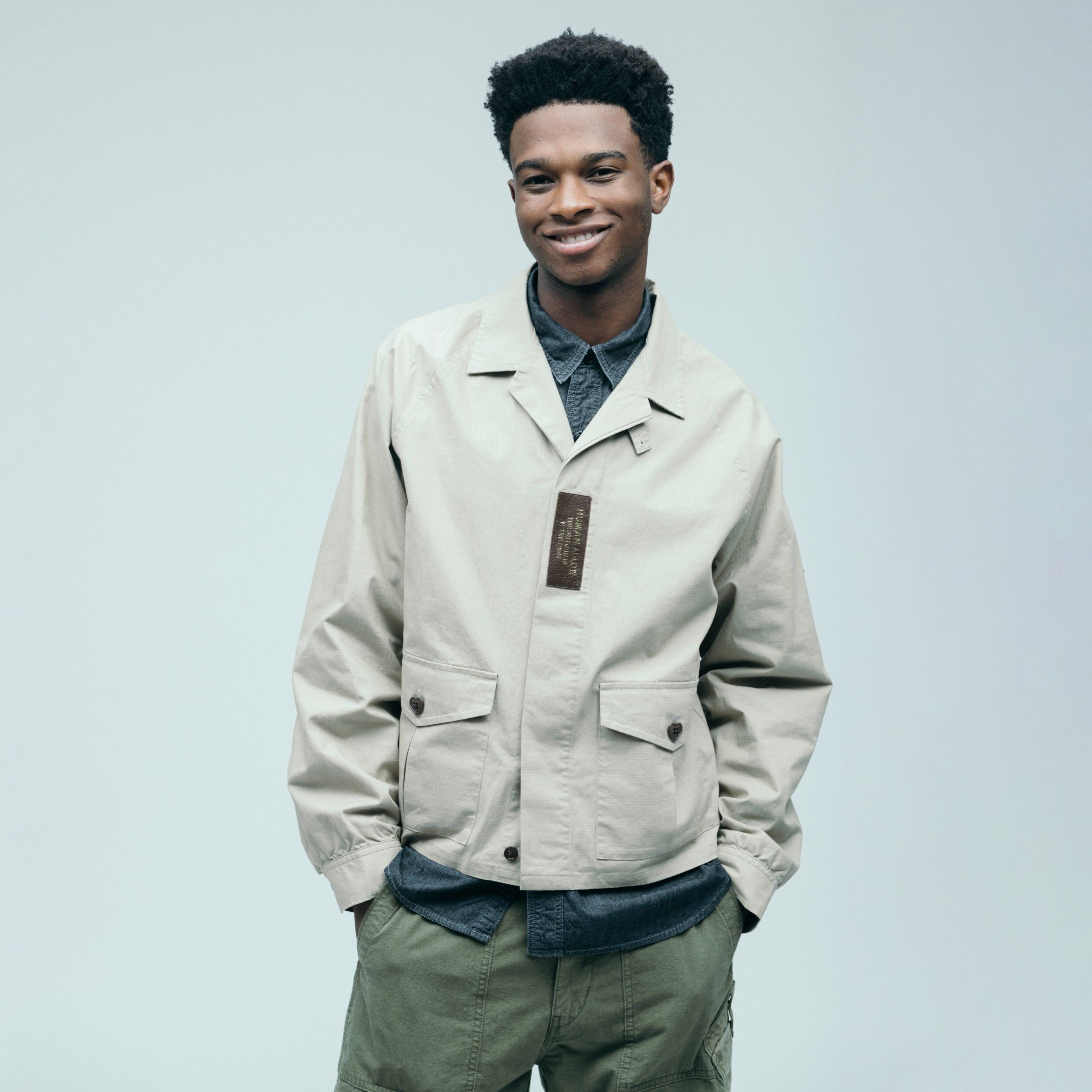 預購┃HUMAN MADE COTTON FLIGHT JACKET 老虎 軍風 寬鬆 抗撕裂布 外套