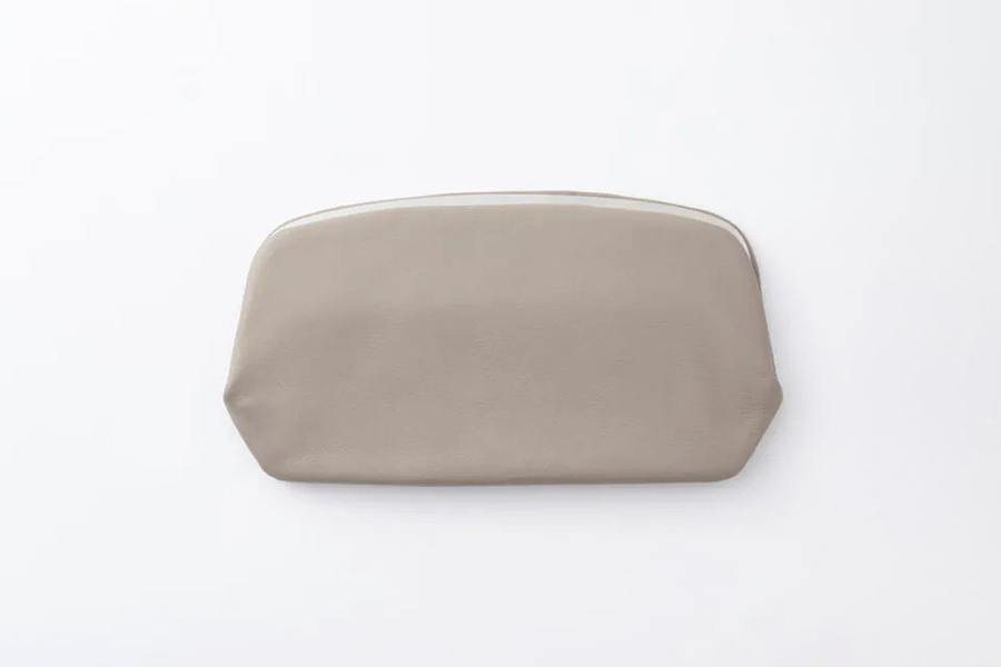 中川政七商店 - 防水牛皮口金長夾 / 薄墨