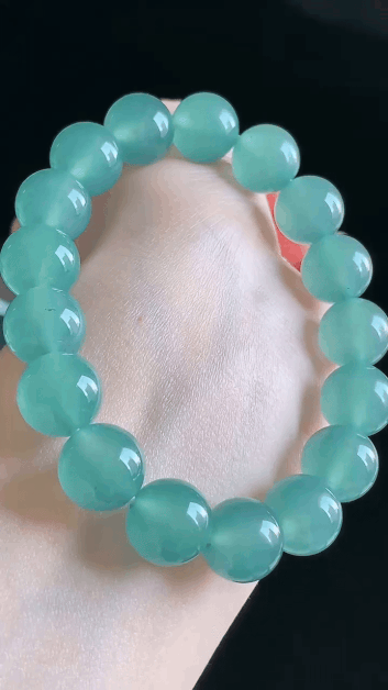 1235721 翡翠冰晴手串 (11.7mm直徑)
