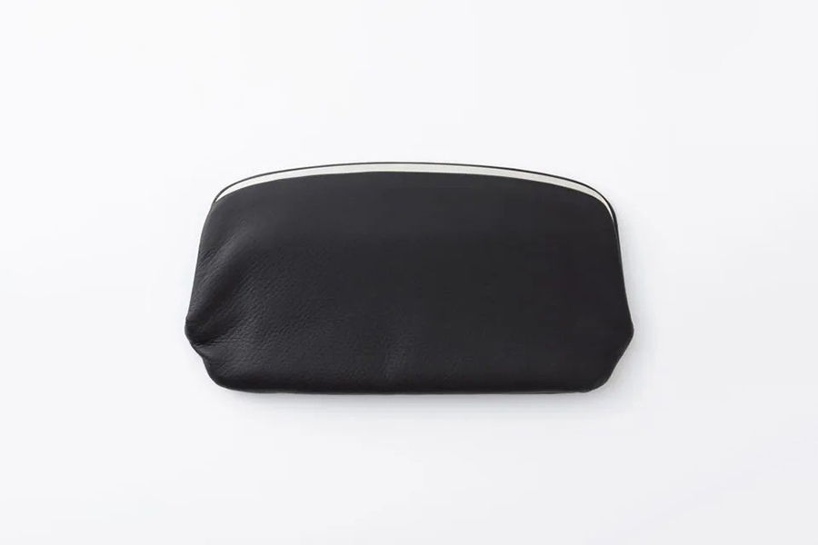 中川政七商店 - 防水牛皮口金長夾 / 黑