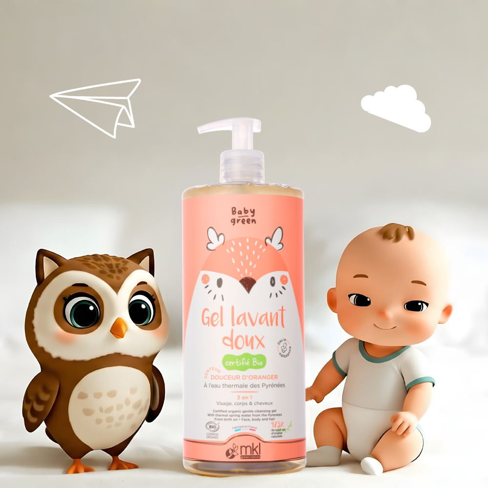 有機認證 嬰幼兒三合一 溫和潔膚凝露