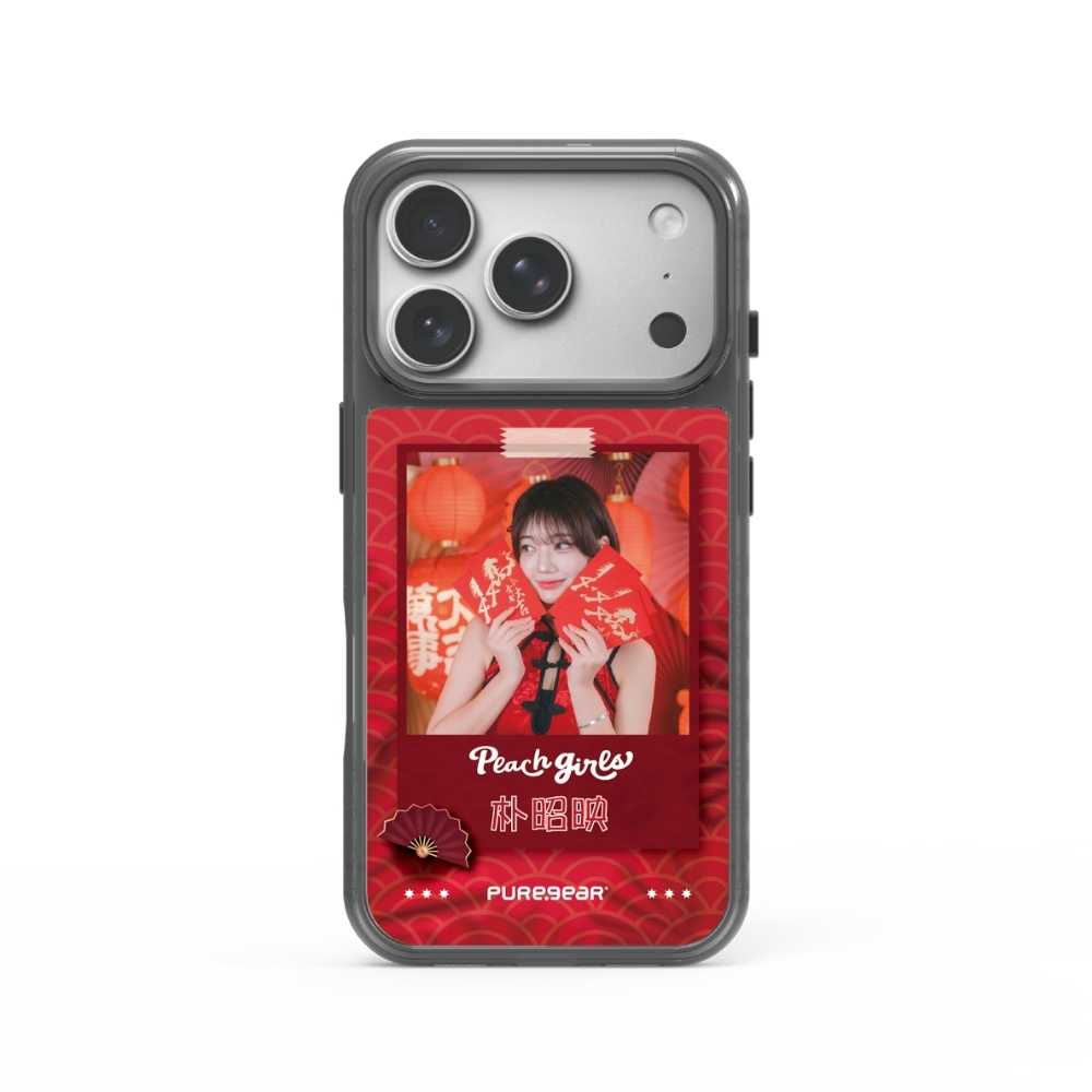 iPhone 冰鑽減壓防摔保護殼Magsafe / Peach Girls新春賀禮(桃氣女孩)