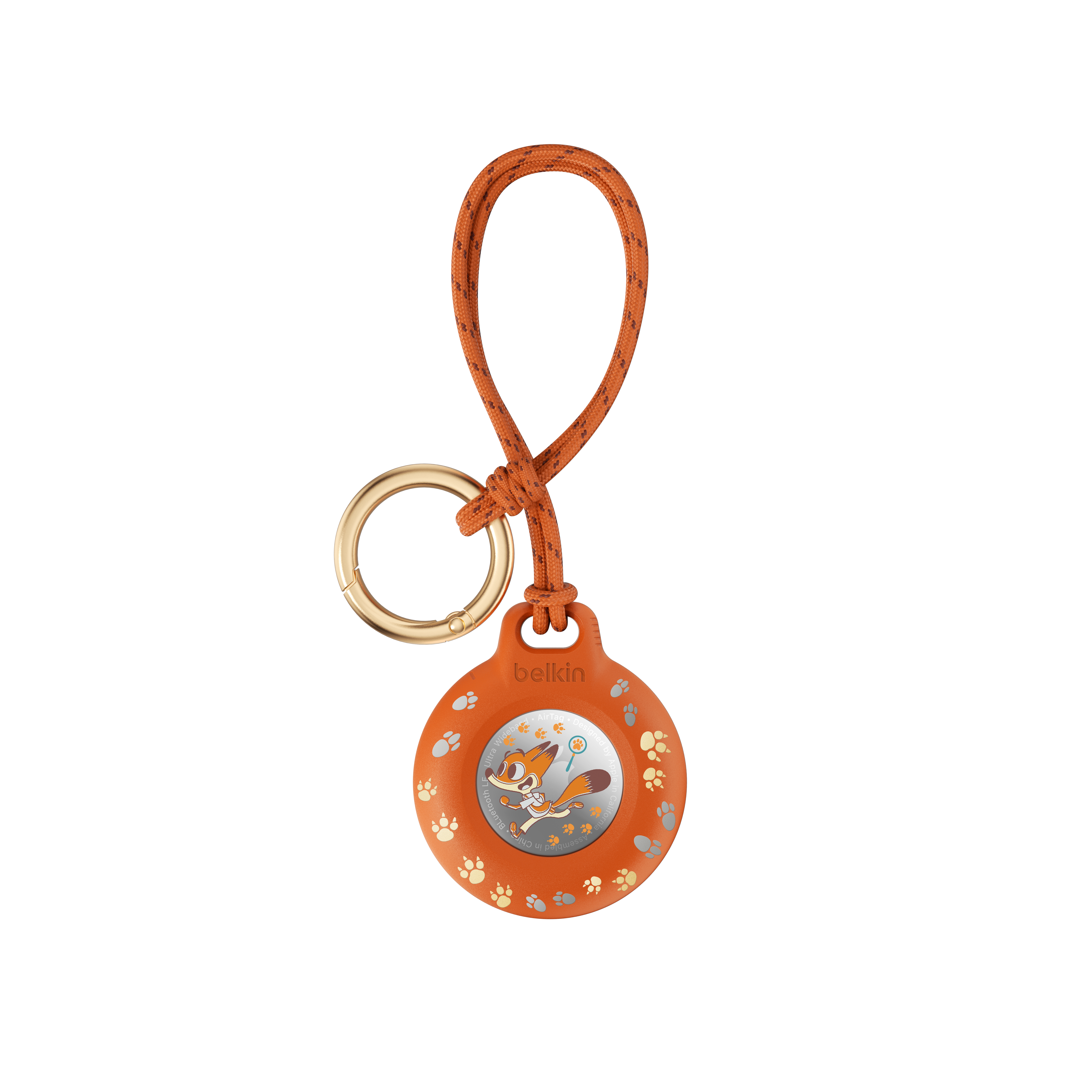 AirTag 專用防水護殼連束帶及鎖匙扣 (優獸大都會 2, 迪士尼系列)