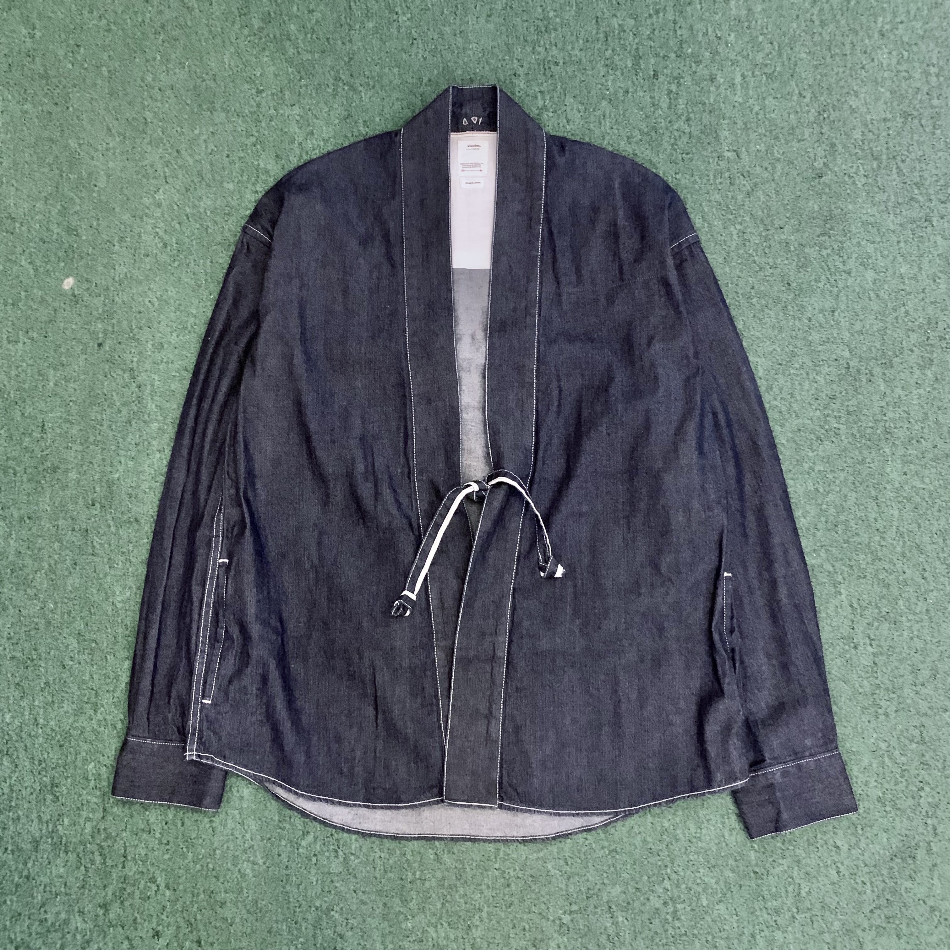 LAST PCS: VISVIM SOCIAL SCULPTURE LHAMO SHIRT ONE WASH - INDIGO SIZE 3 IN STOCK NOW (現貨發售中)