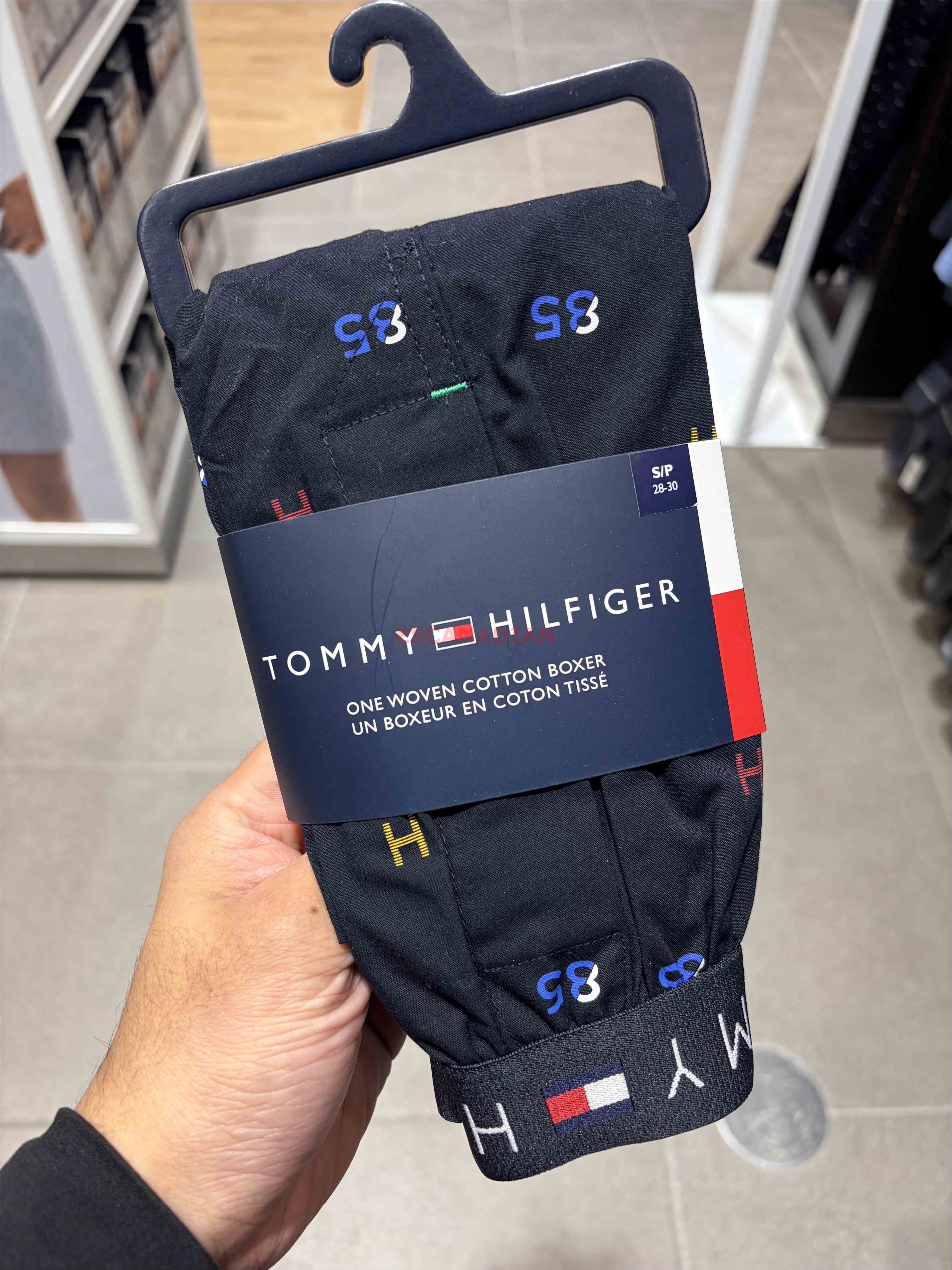 TOMMY 男大人 滿版 平口 四角褲