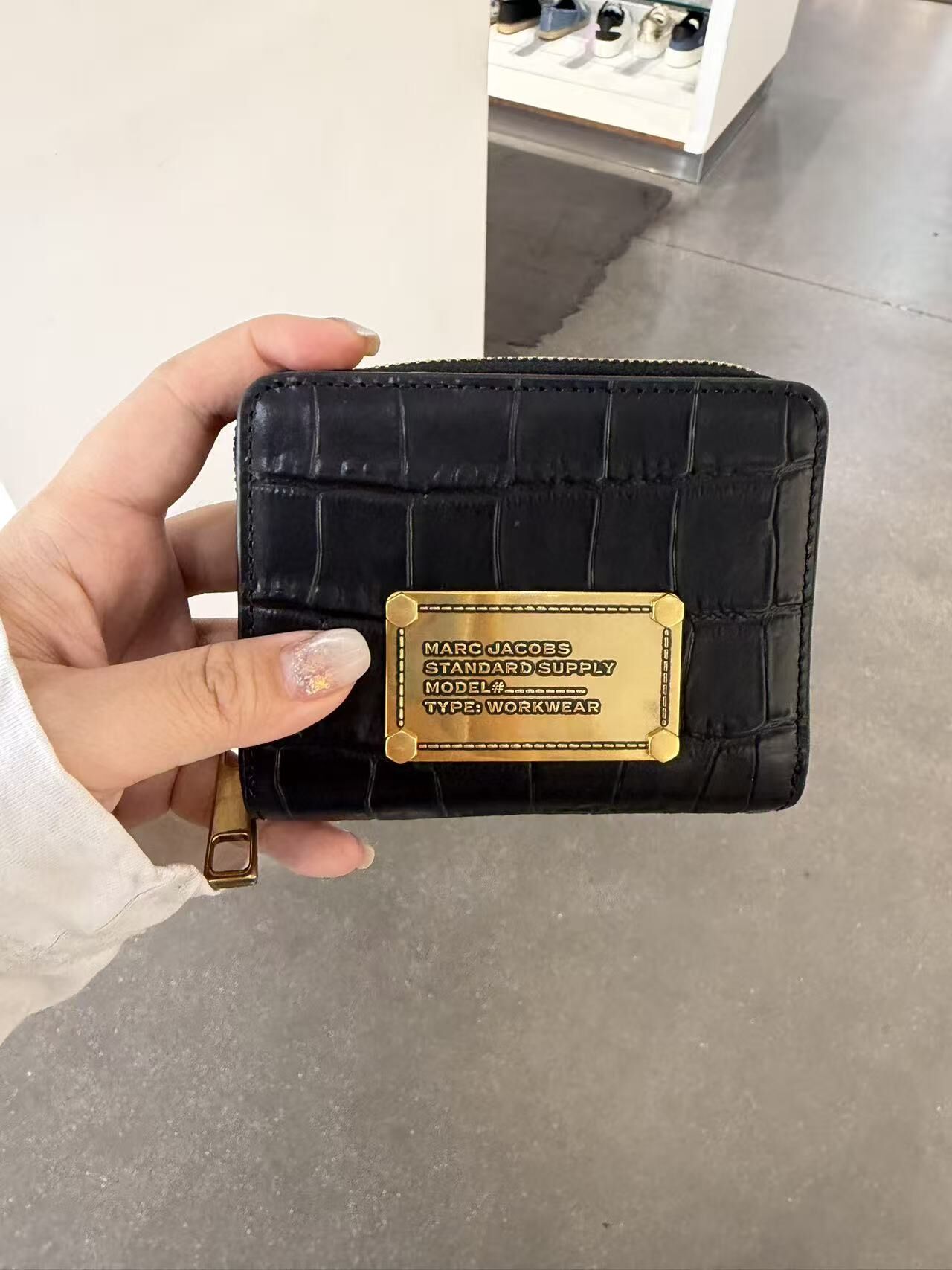【直播】Marc Jacobs LX021130 鱷魚皮短銀包