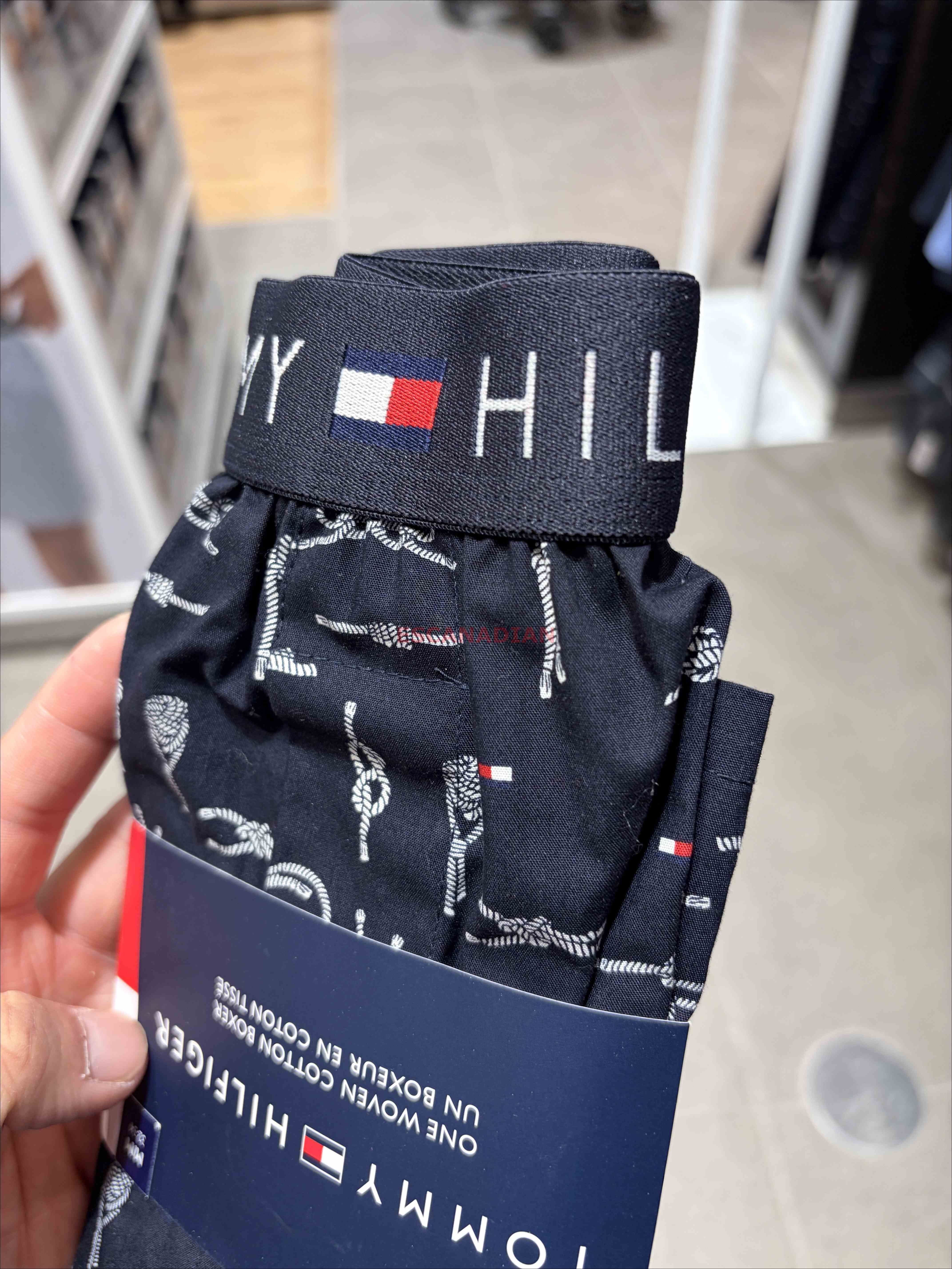 TOMMY 男大人 滿版 平口 四角褲