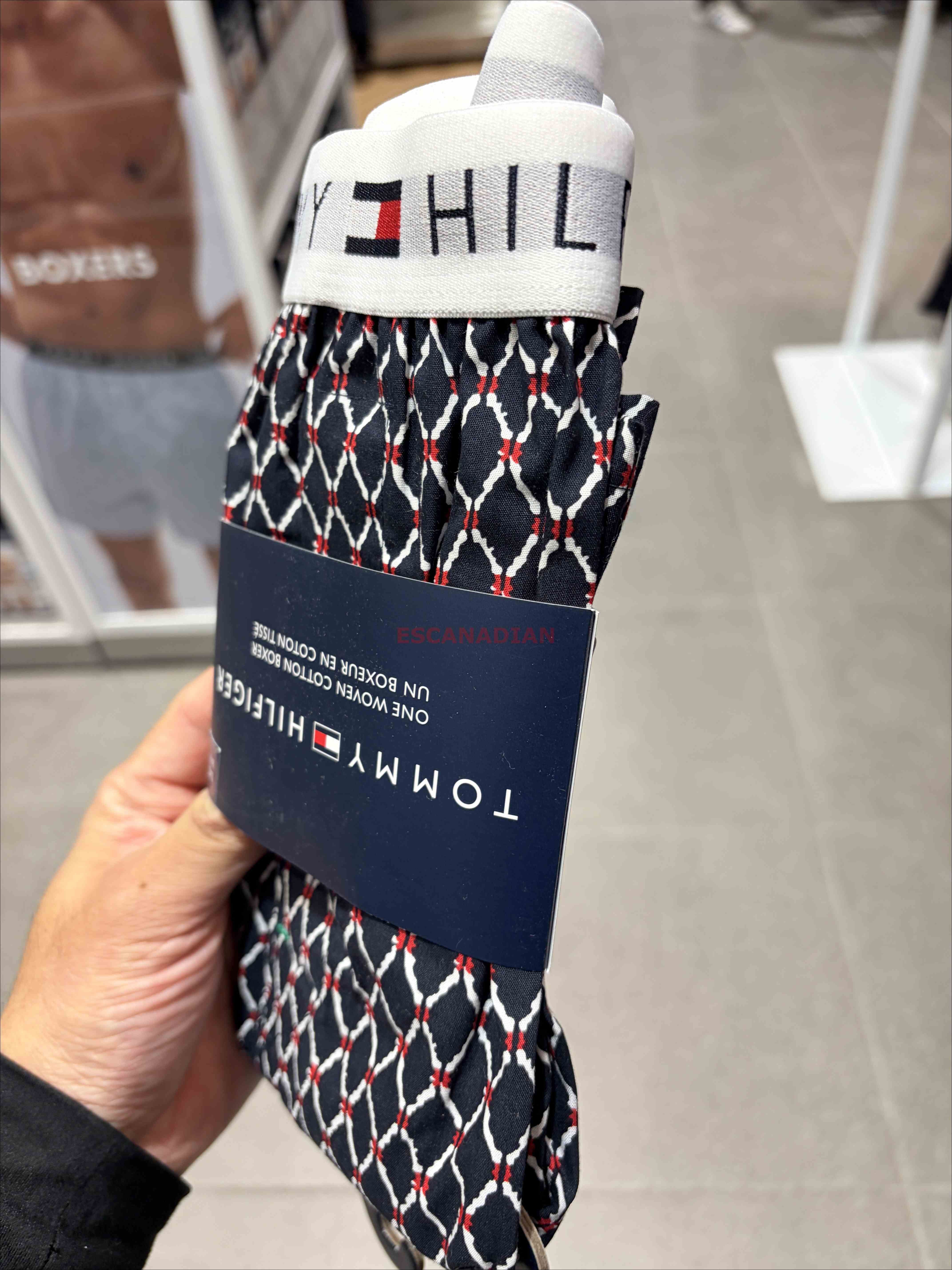 TOMMY 男大人 滿版 平口 四角褲