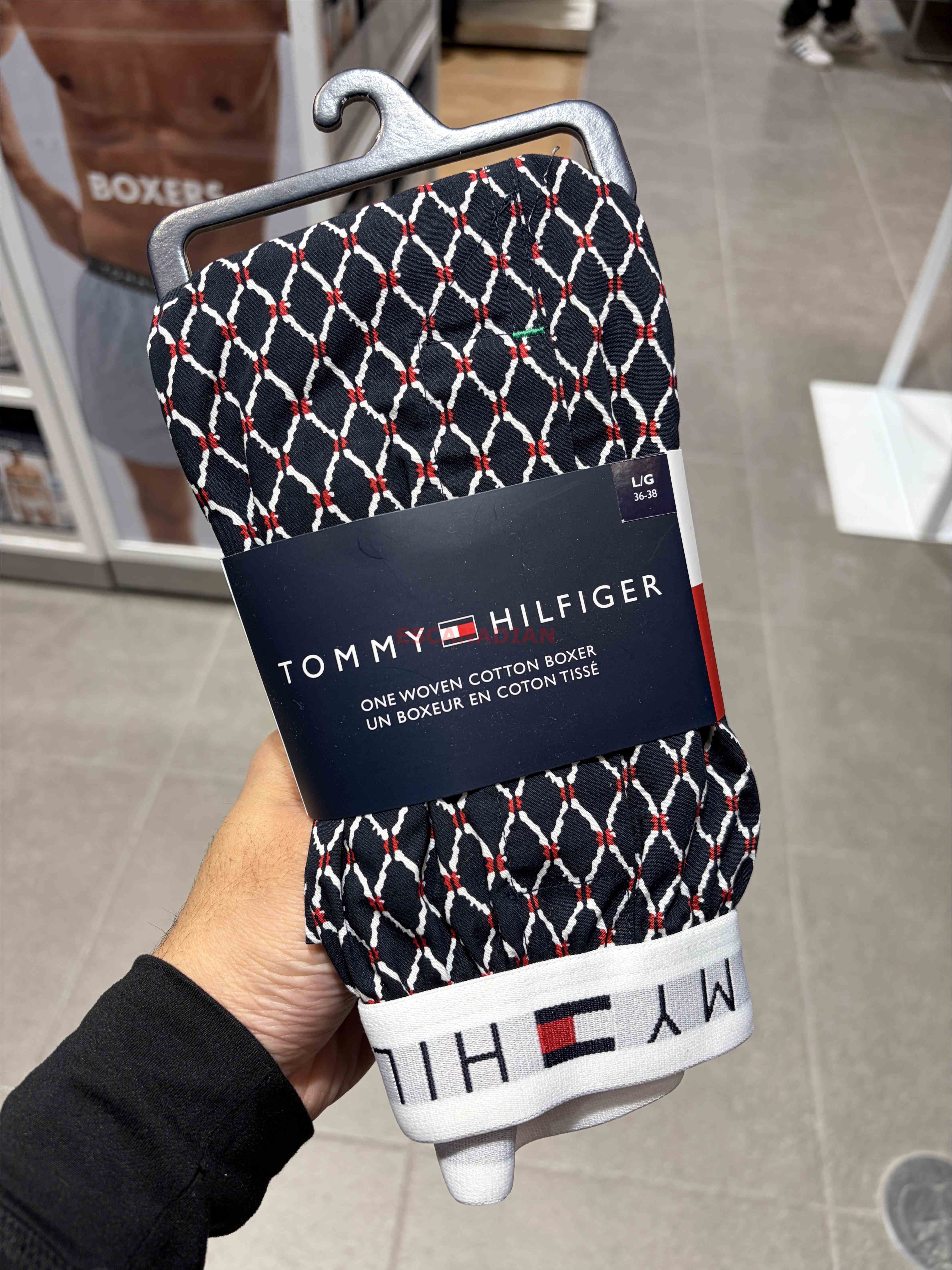 TOMMY 男大人 滿版 平口 四角褲