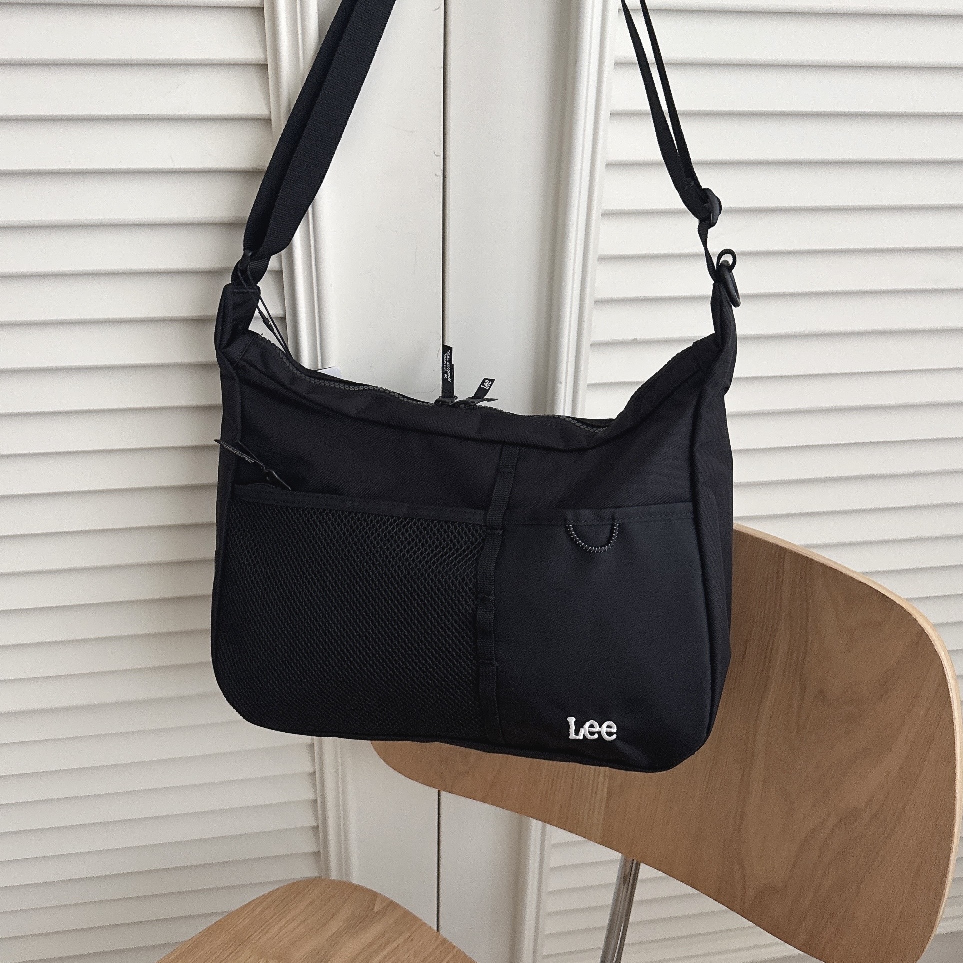 （現貨）LEE 網布 機能 斜背包 LE2601BG26