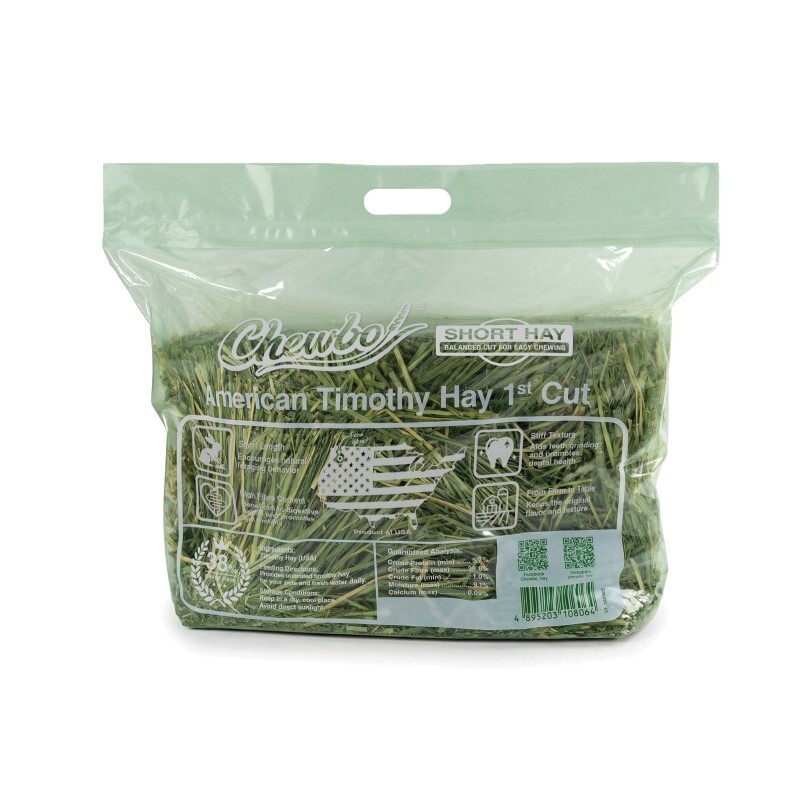 Chewbo 美國一割提摩西草2.5 KG（短切）環保版 - 2.5kg