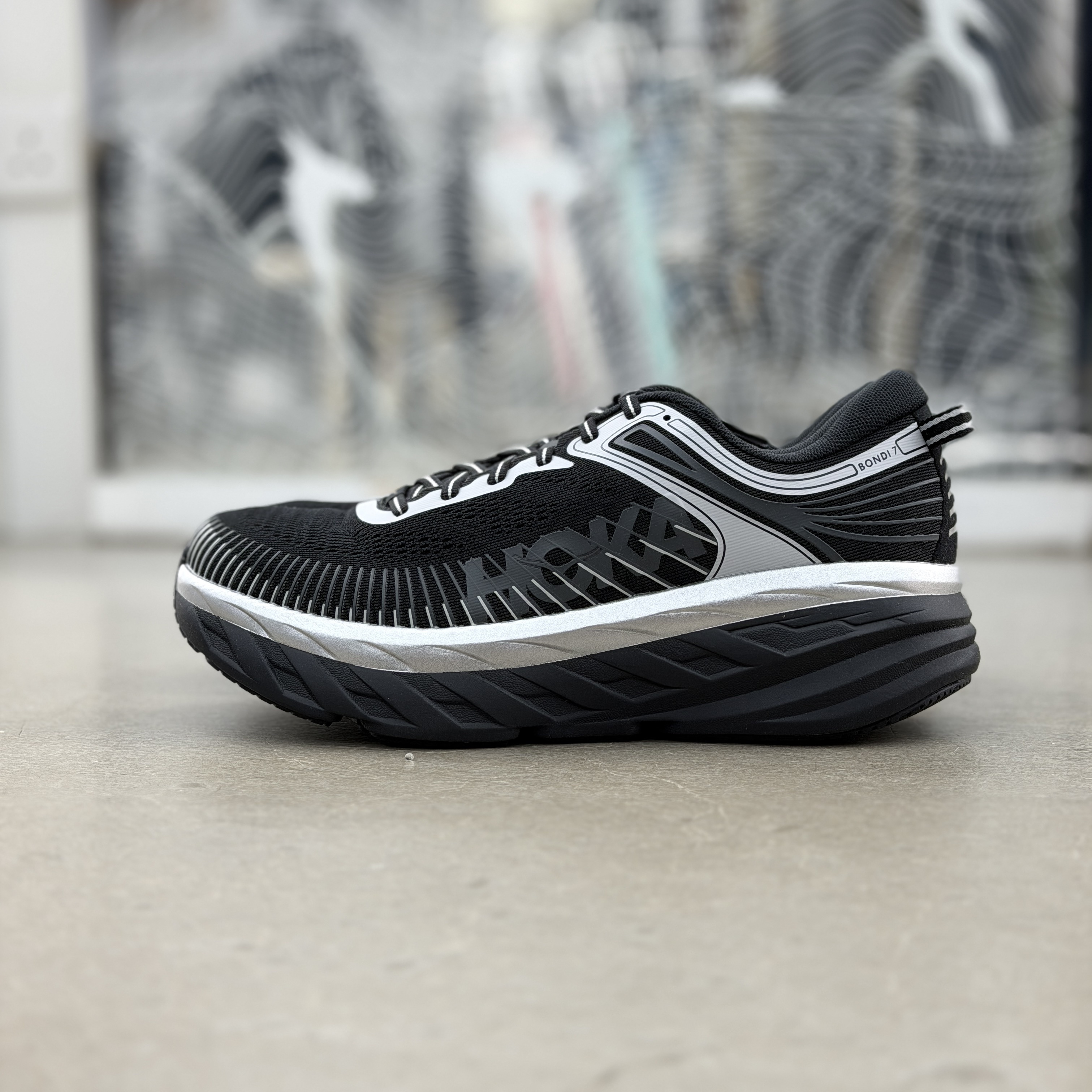 Hoka One One Bondi 7 Black Stardust | 1110518-BKSTR