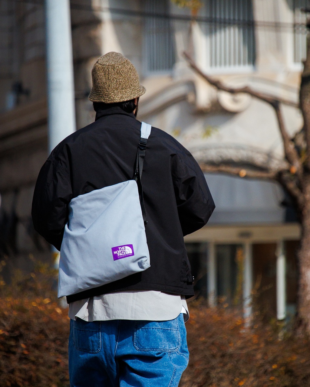 預購┃日本 TNF 紫標 Field Shoulder Bag 防潑水 大容量 肩背包 側背包