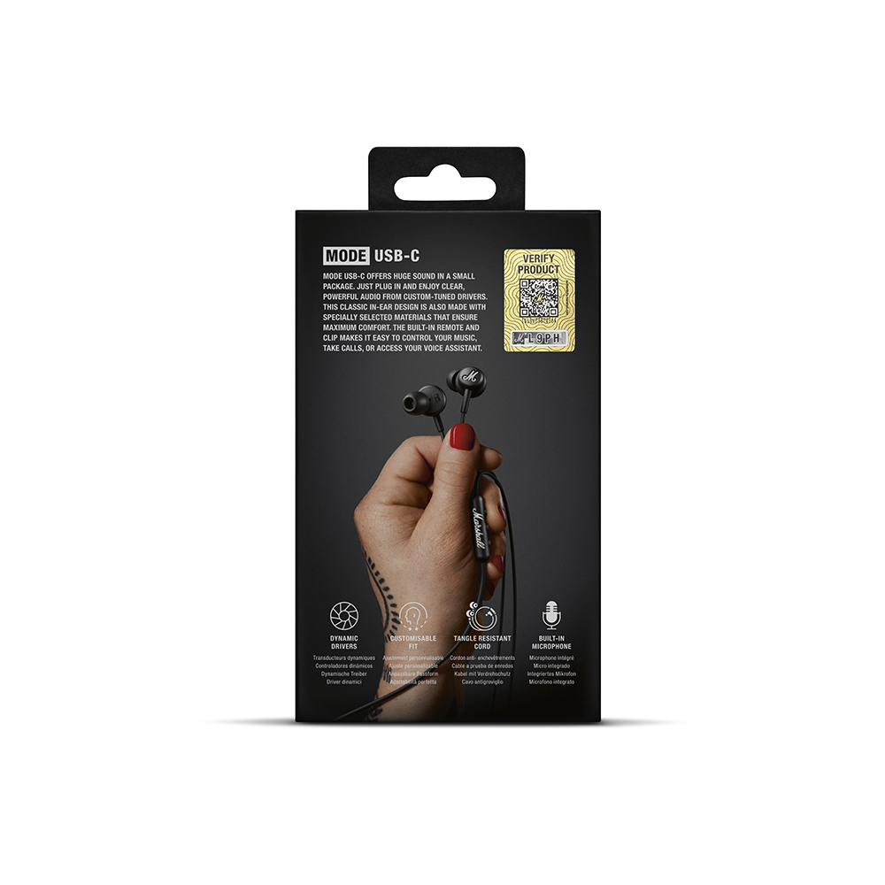 【MARSHALL】MODE USB-C 入耳式耳機