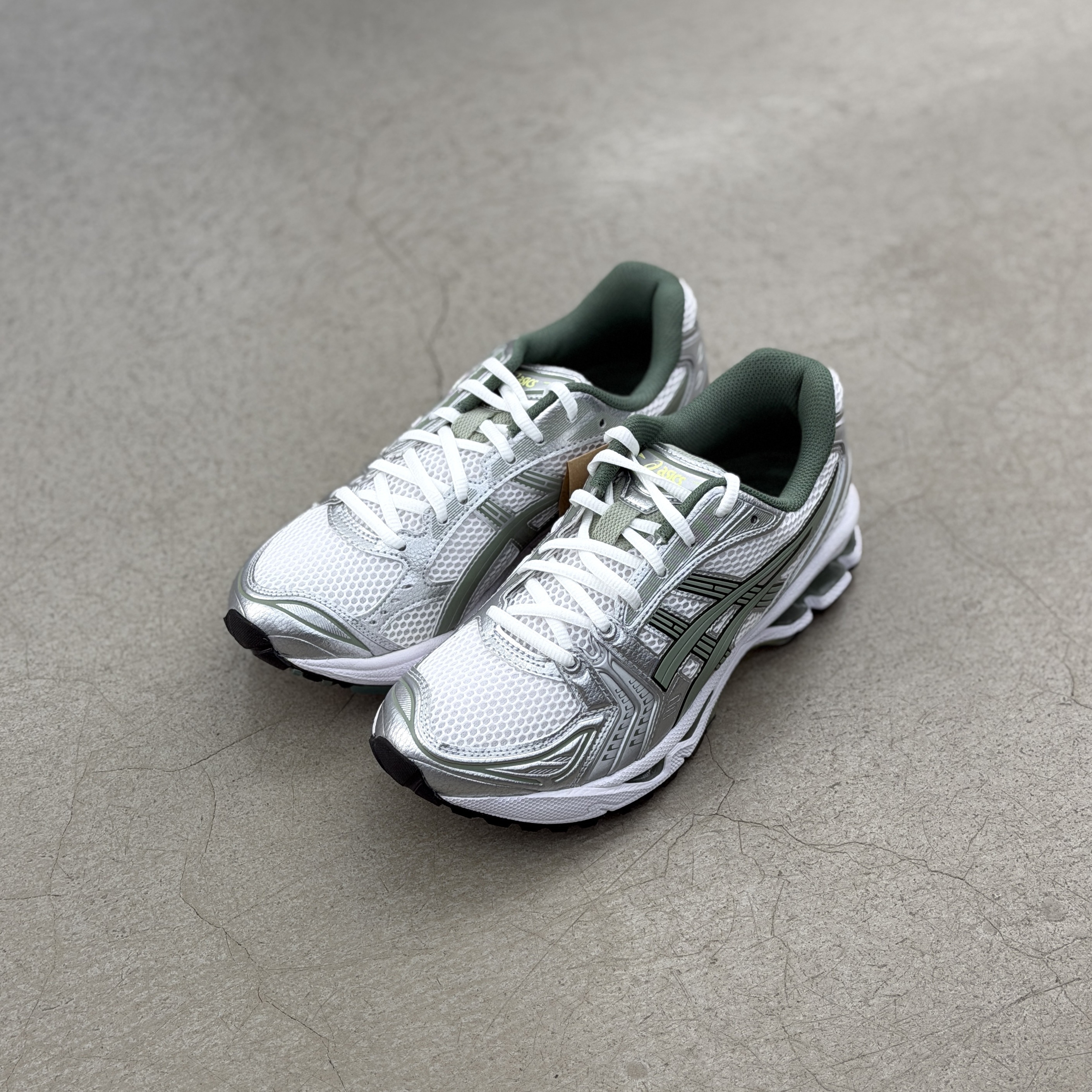Asics Gel-Kayano 14 White Slate Grey l 1201A019107