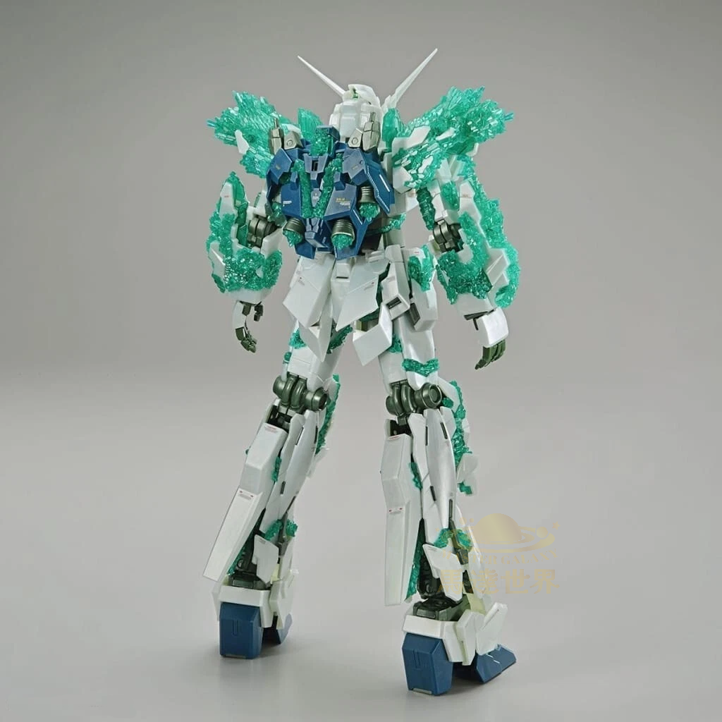 鋼彈基地限定獨角獸鋼彈【發光水晶體】