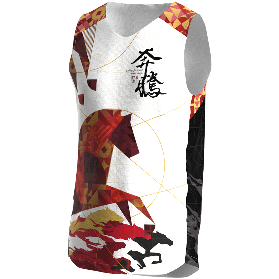 江湖跑堂《奔騰》運動背心
