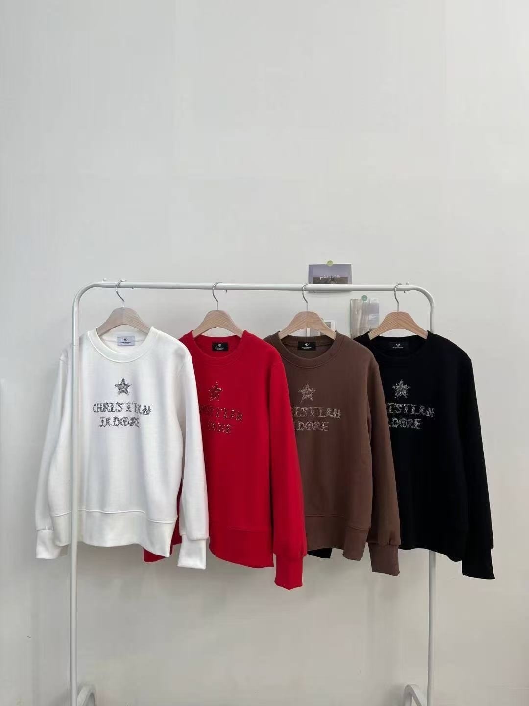 878 正韓星星小亮片衛衣