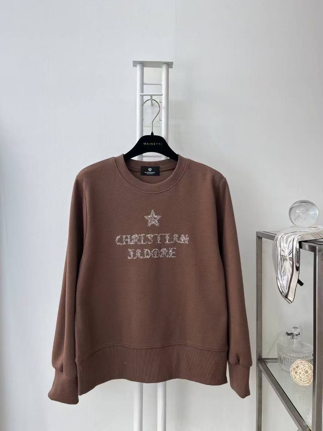 878 正韓星星小亮片衛衣