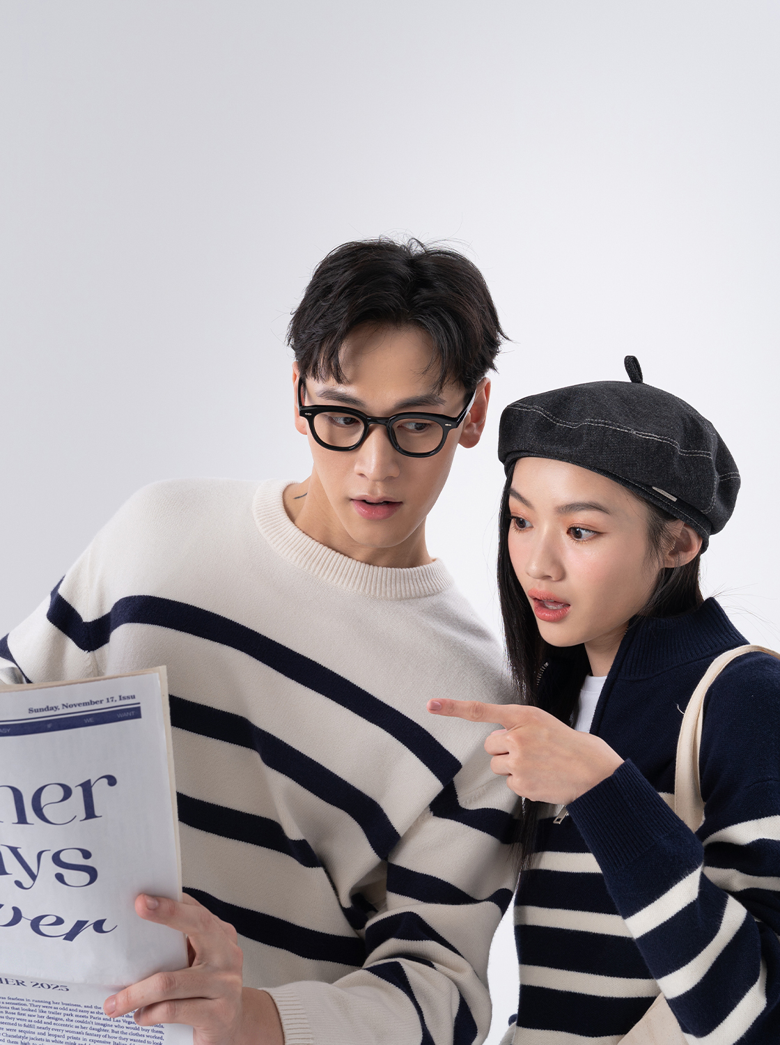 【期間限定】經典簡約圓領毛織