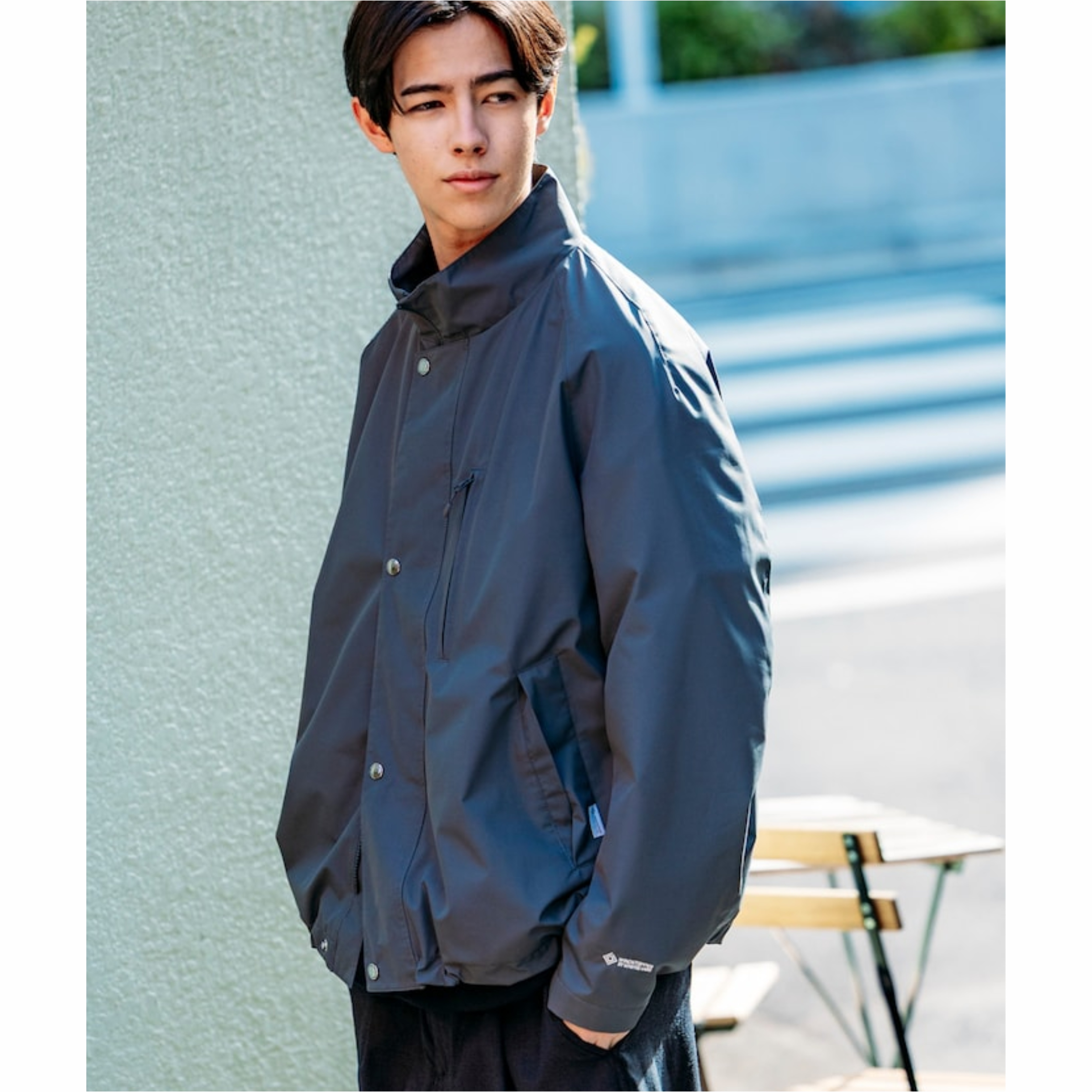 2025AW FREAK'S STORE +phenix 別注 GORE-TEX WINDSTOPPER HARRINGTON JACKET 哈靈頓 防風 防水 風衣 外套 現貨 1051330800025