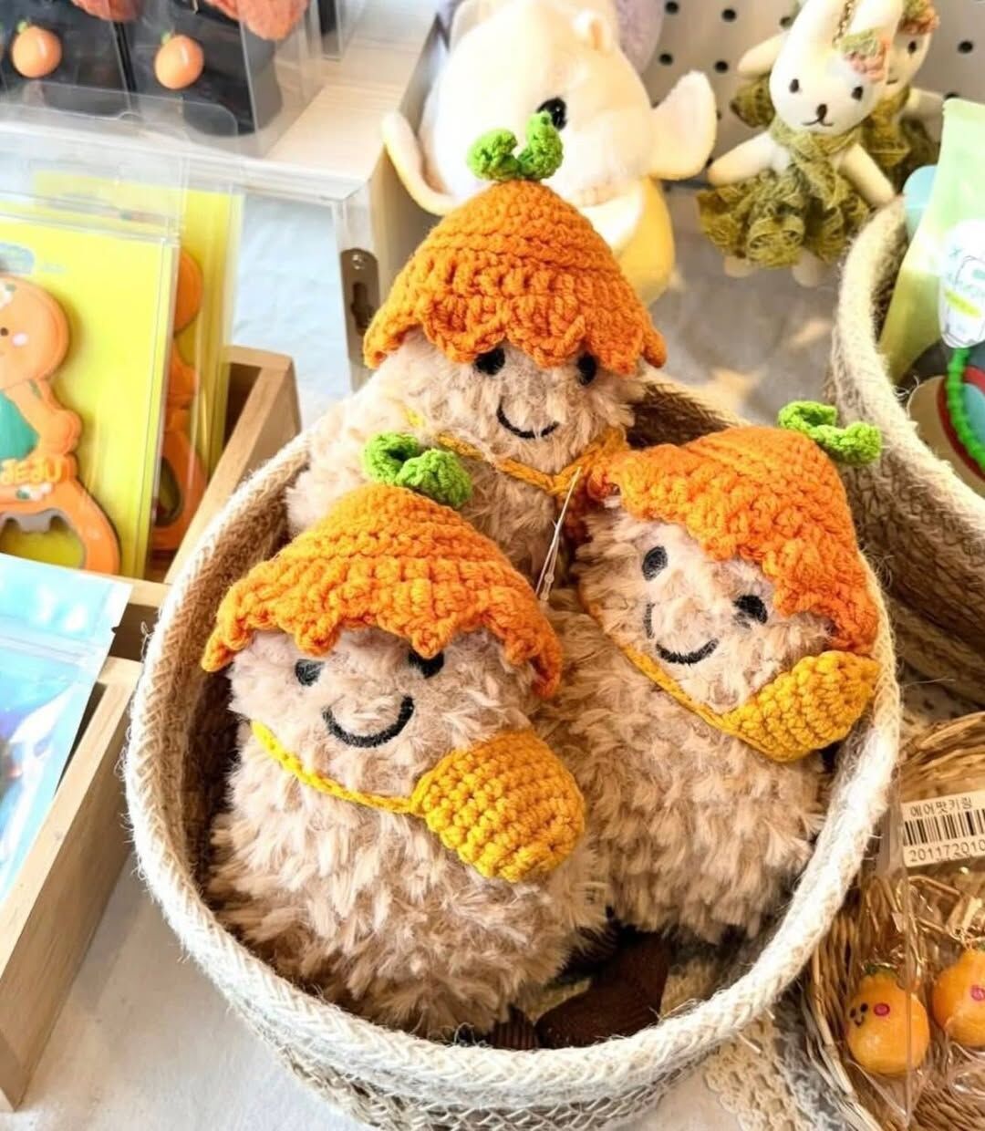 🇰🇷韓國限定 濟州島 苦盡柑來 好事花生 毛絨掛飾