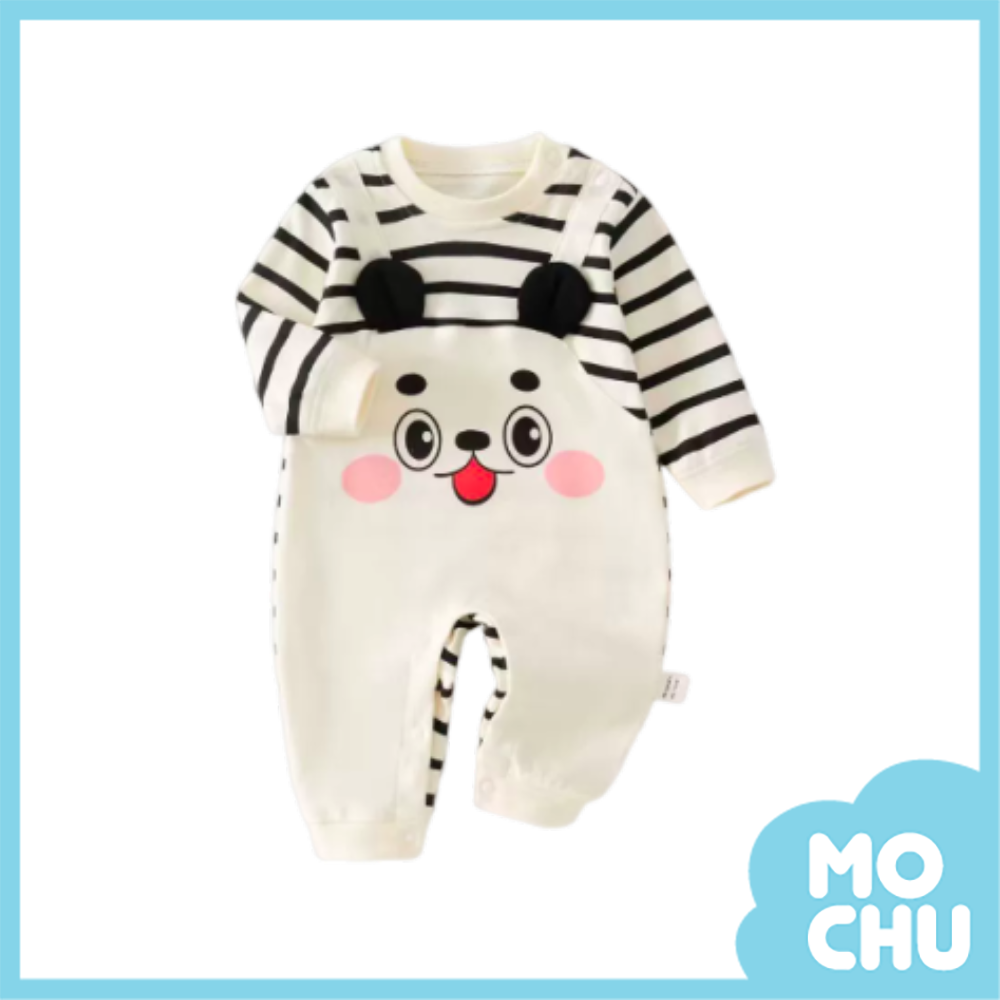 背帶調皮熊連身衣