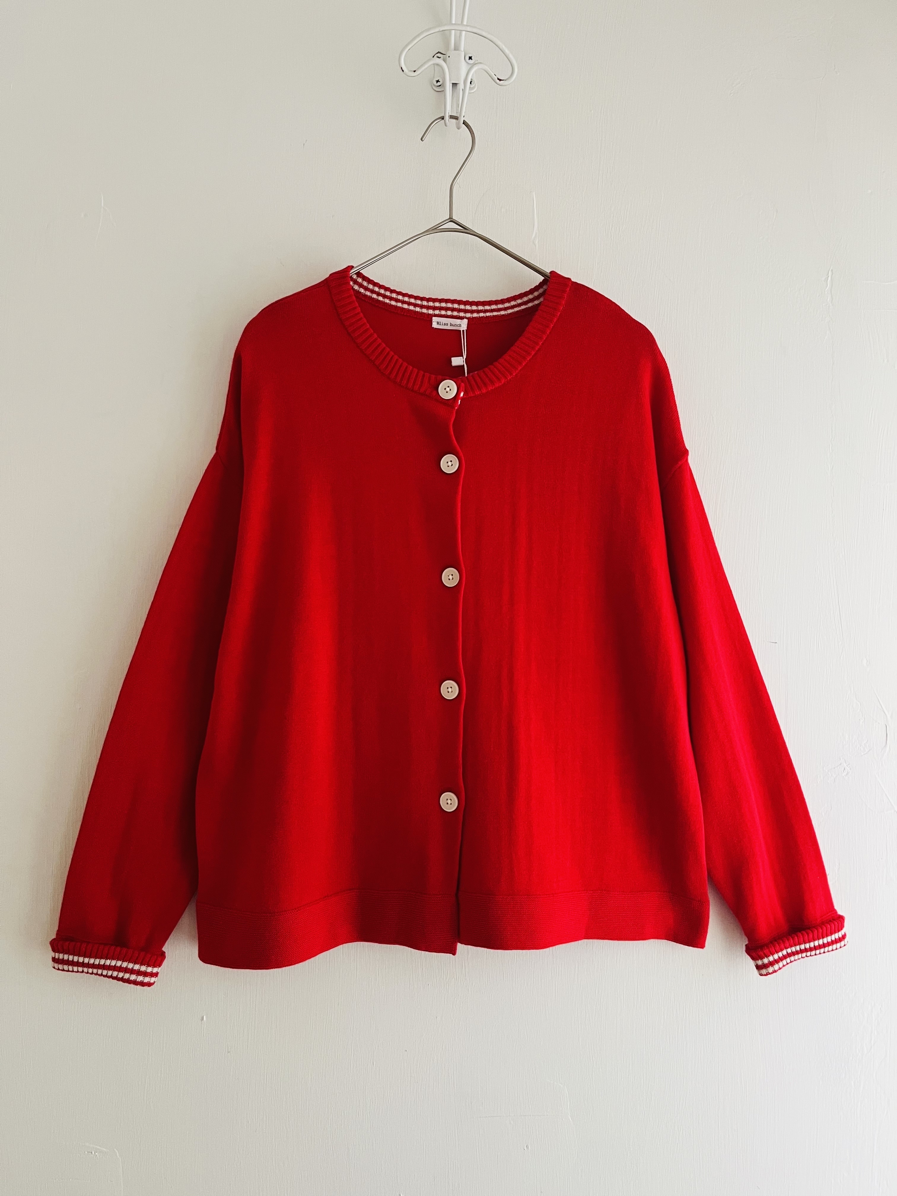 Bliss bunch紅色針織外套