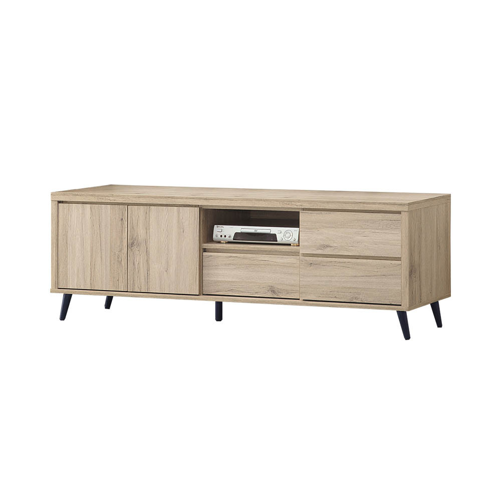 柏蒂家居-樂芙6尺二門三抽電視長櫃/視聽櫃/長櫃