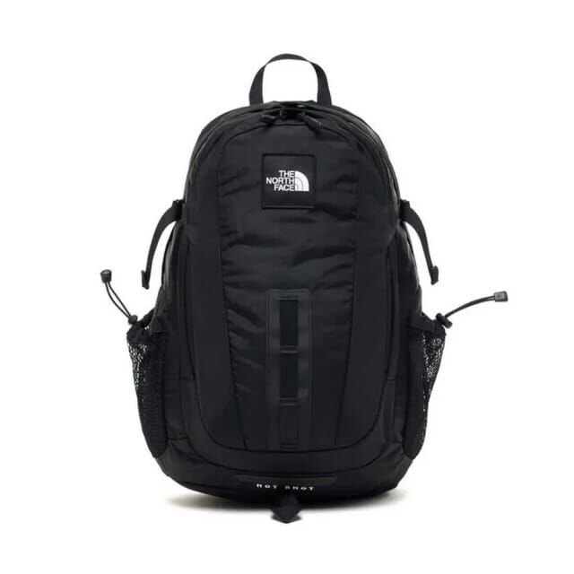 THE NORTH FACE HOT SHOT SE BACKPACK 多夾層 機能防水後背包 黑色(53R)/白色(LA9)-NF0A3KYJ
