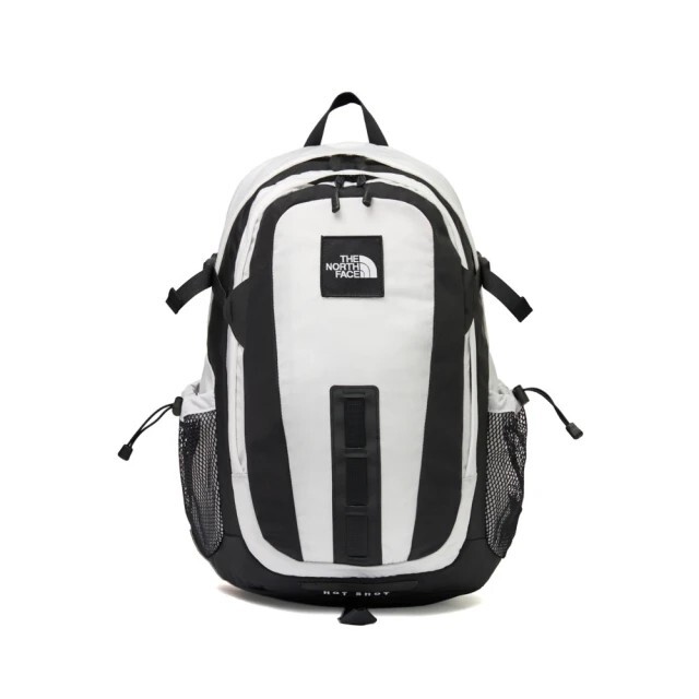 THE NORTH FACE HOT SHOT SE BACKPACK 多夾層 機能防水後背包 黑色(53R)/白色(LA9)-NF0A3KYJ