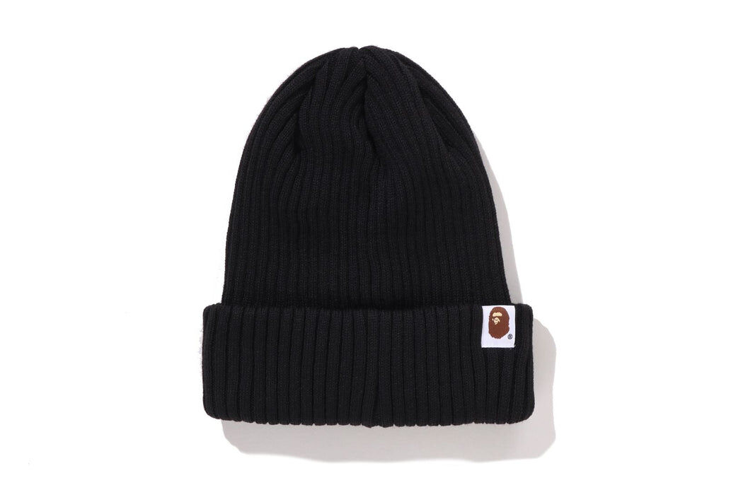 2026SS BAPE A BATHING APE HEAD ONE POINT KNIT CAP 刺繡 小頭 毛帽 現貨 1L70381001