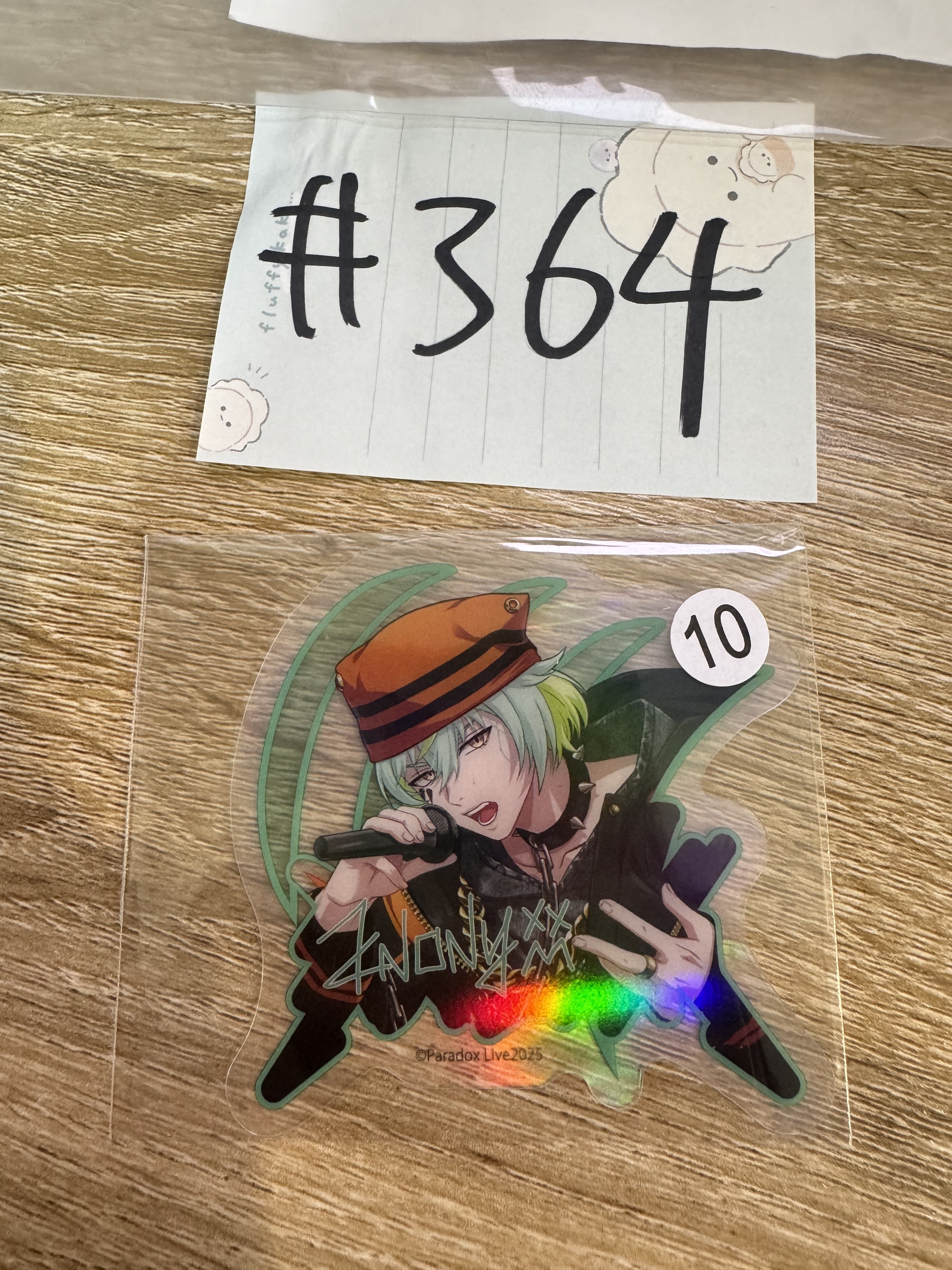 Paradox Live 賢太 膠卡#364