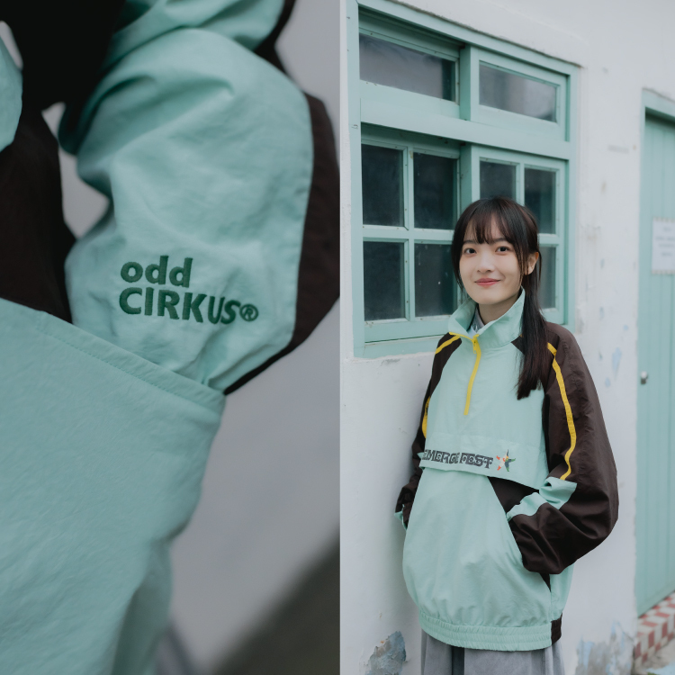 oddCIRKUS × EMERGEFEST 浮現祭2026輕量衝鋒外套