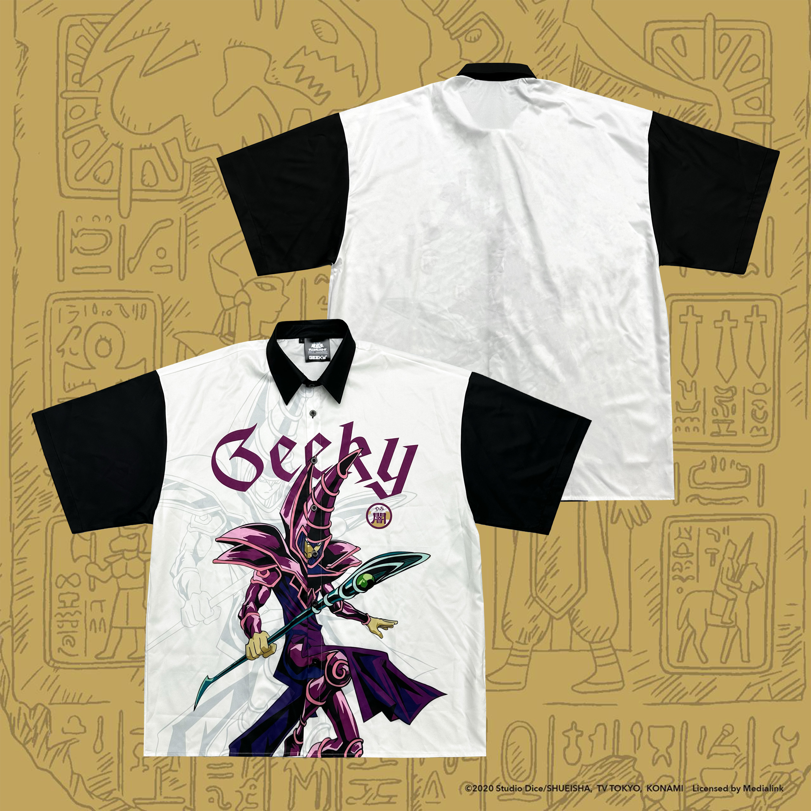 GEEKY x 遊戲王黑魔導短袖襯衫