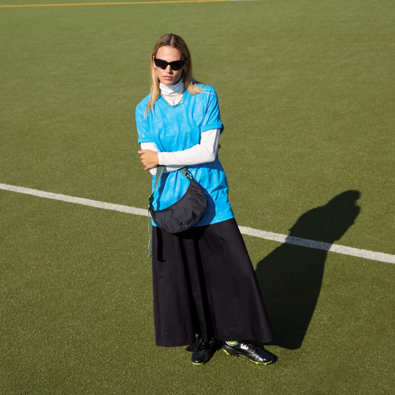 中型可調式機能肩背包(DEEP SEA/BOTTLE GREEN WB)