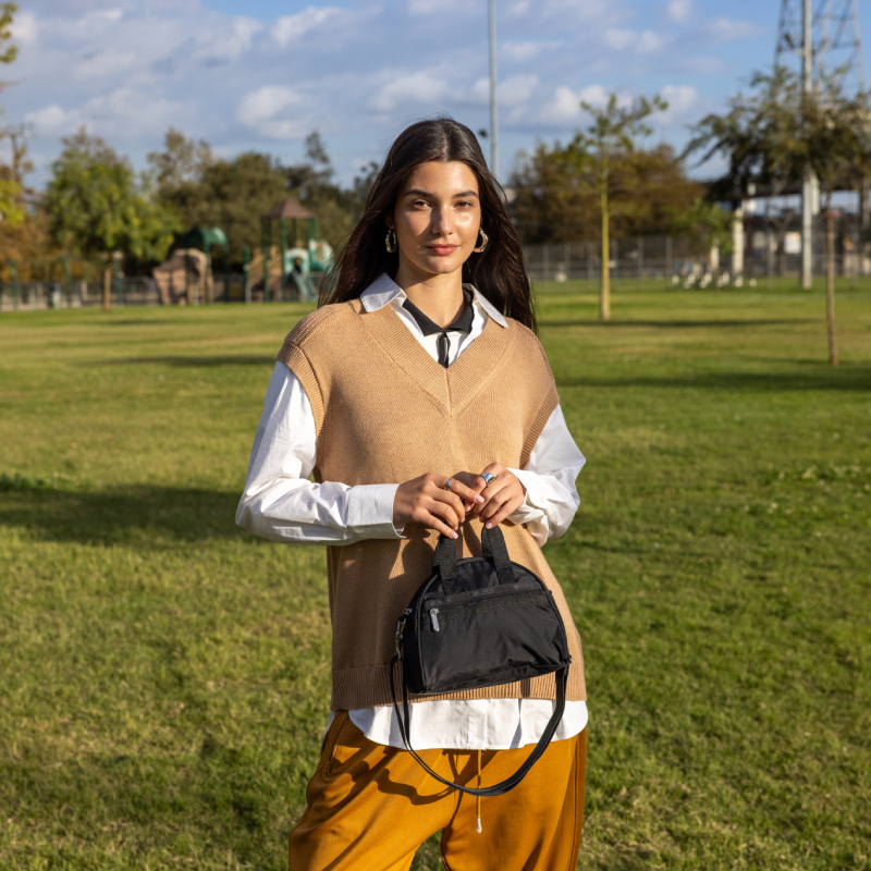 圓形兩用包(RECYCLED BLACK)