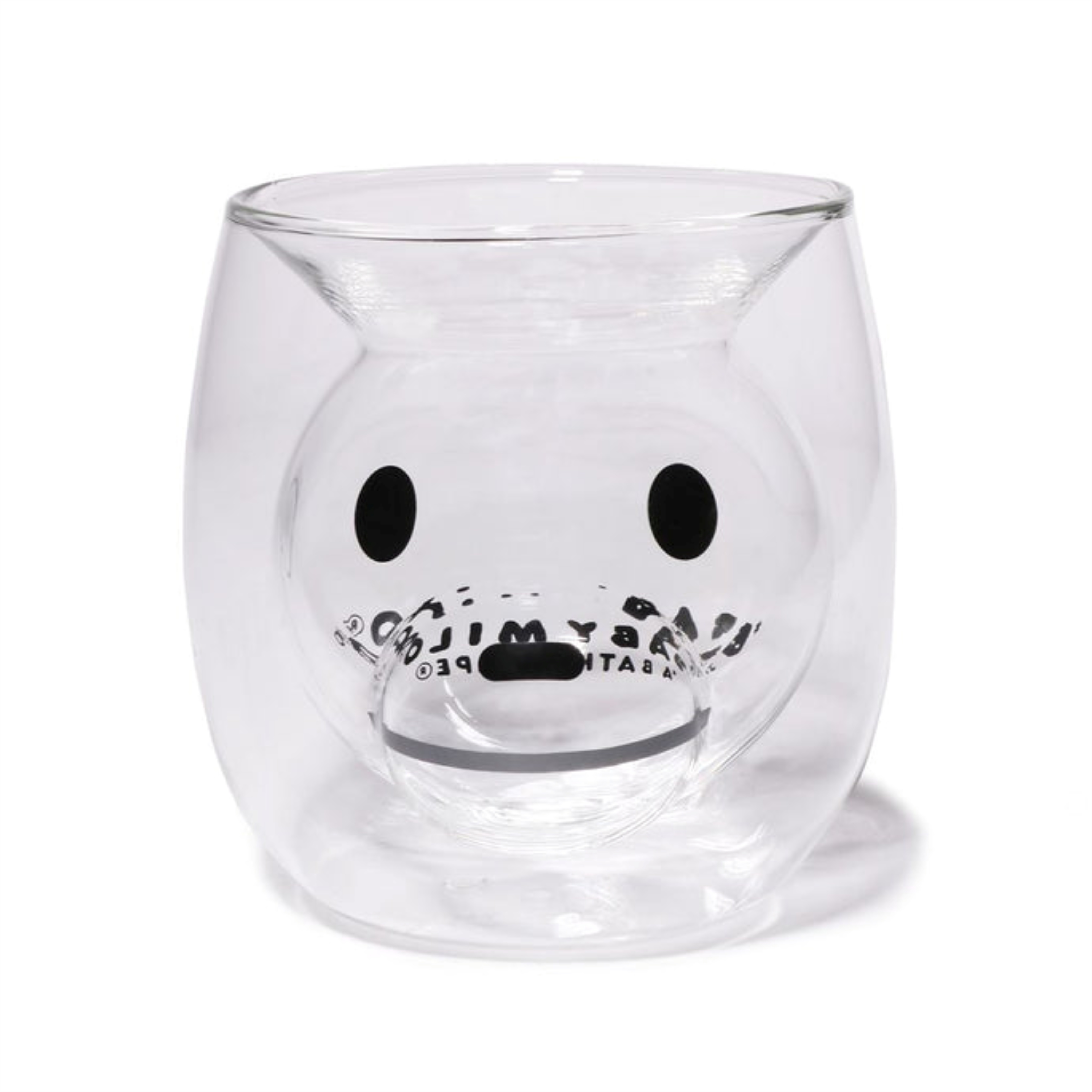 2026SS A BATHING APE BAPE BABY MILO GLASS CUP 猴子 雙層玻璃杯 玻璃杯 杯子 現貨 2M30193001