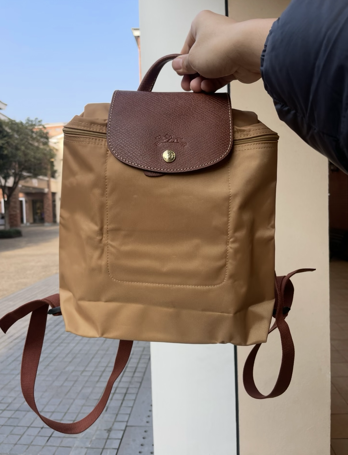 Longchamp Orginal M Backpack