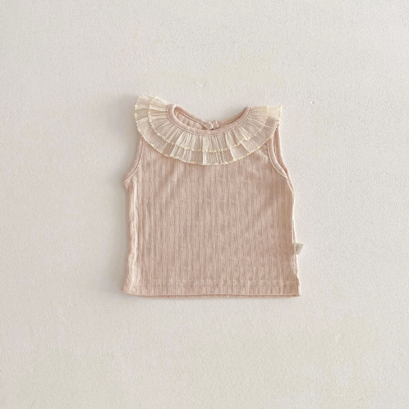 荷葉花邊領背心(80)