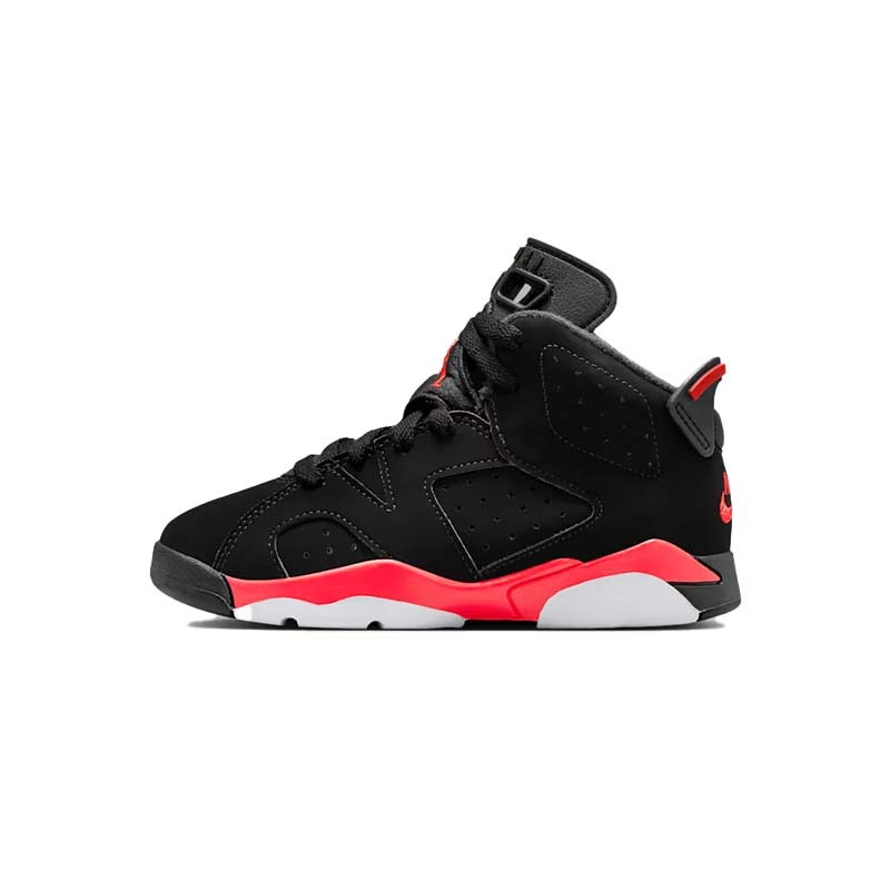 Air Jordan 6 Retro "Infrared Salesman" PS 大魔王 紅外線 黑紅 中童 IQ1277-001 [台灣現貨]