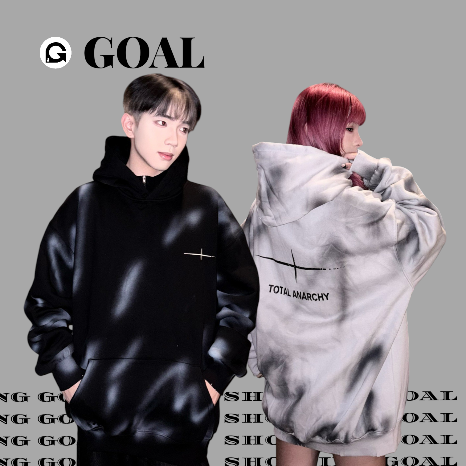 (GOAL) AWRA 十字噴漆印花帽 TEE 99017