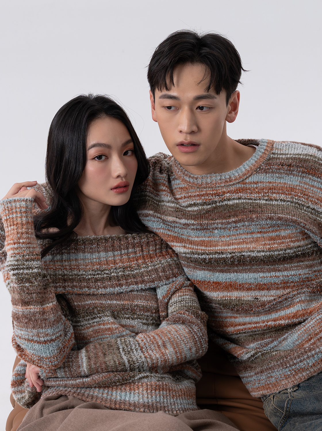 油畫肌理感毛衣