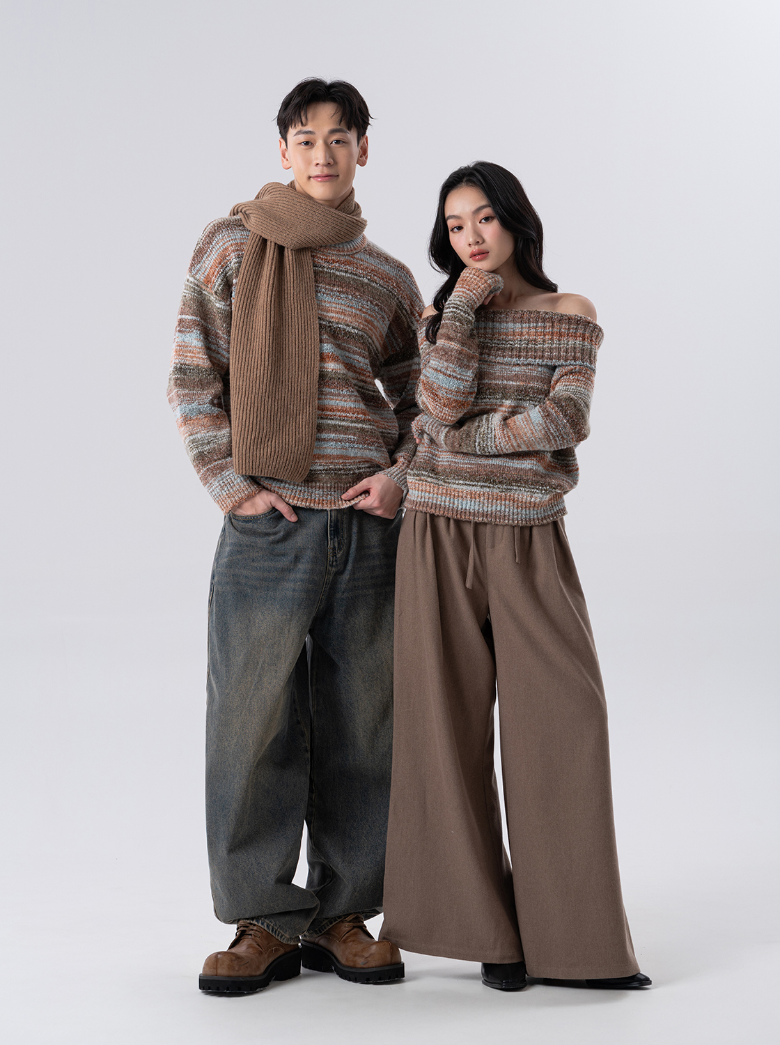 油畫肌理感毛衣