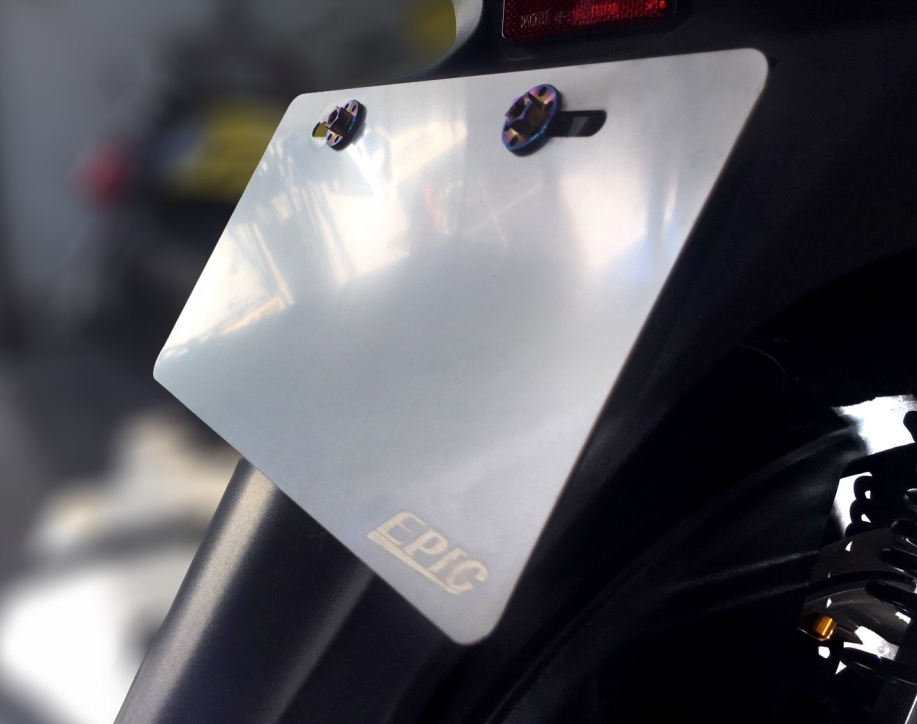 【EPIC】 車牌強化底板-白鐵材質