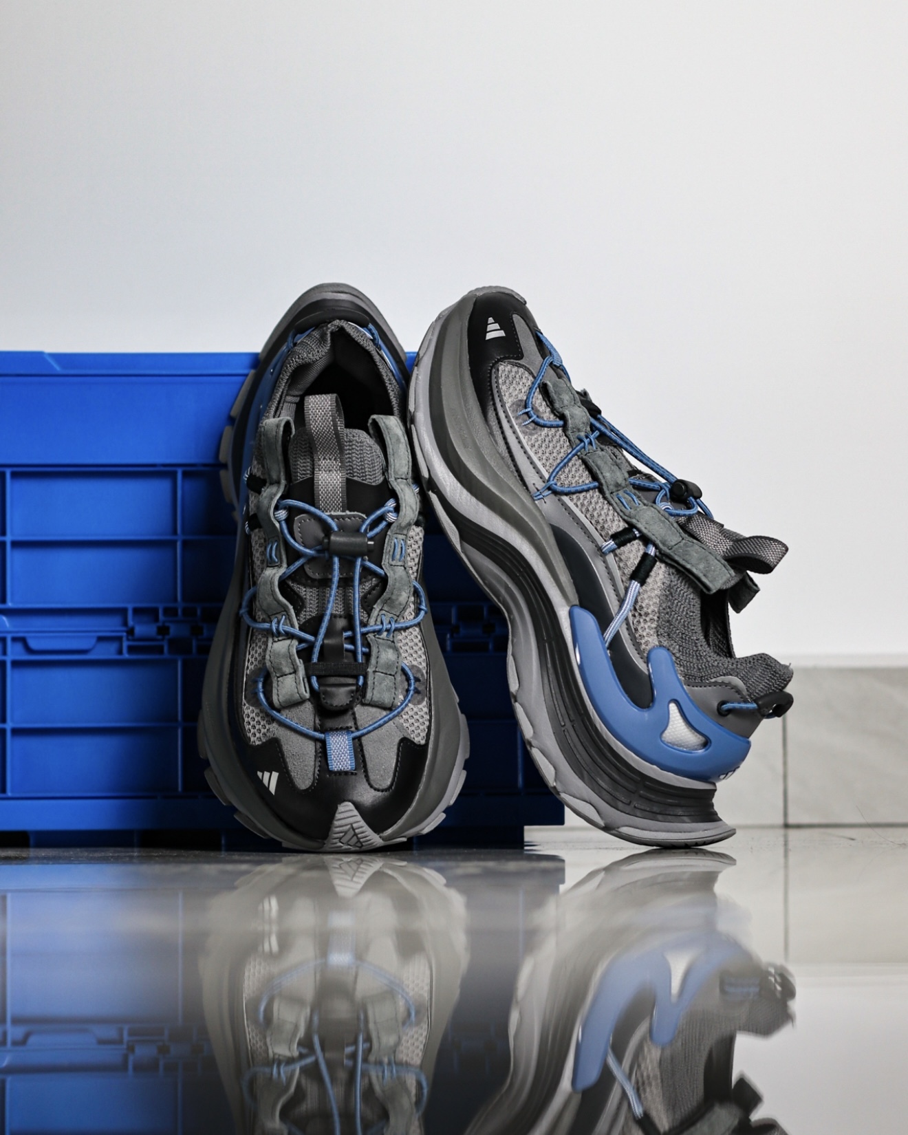 【Focus Store】預購 Adidas FOS XLG Speed Hike "Black Blue" 黑藍 抽繩 KK1933