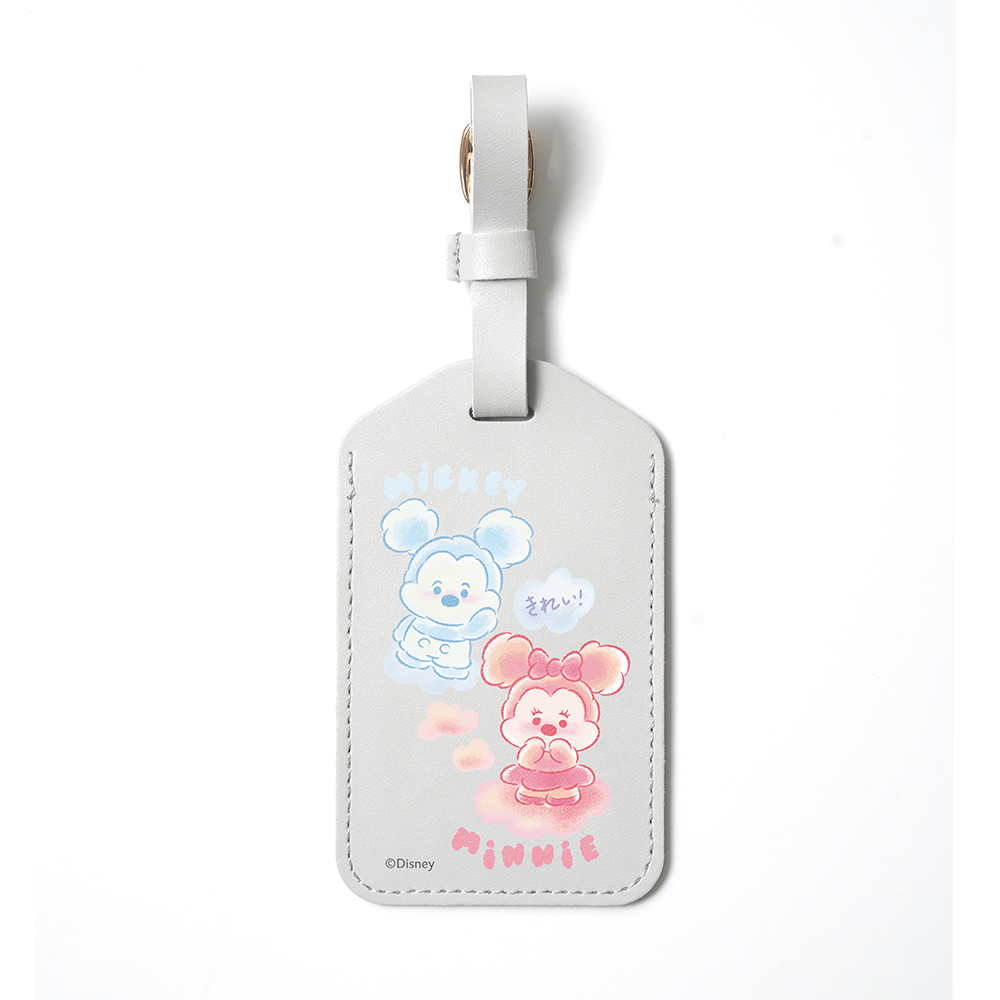 米奇好朋友-輕巧皮革行李吊牌【正版授權】