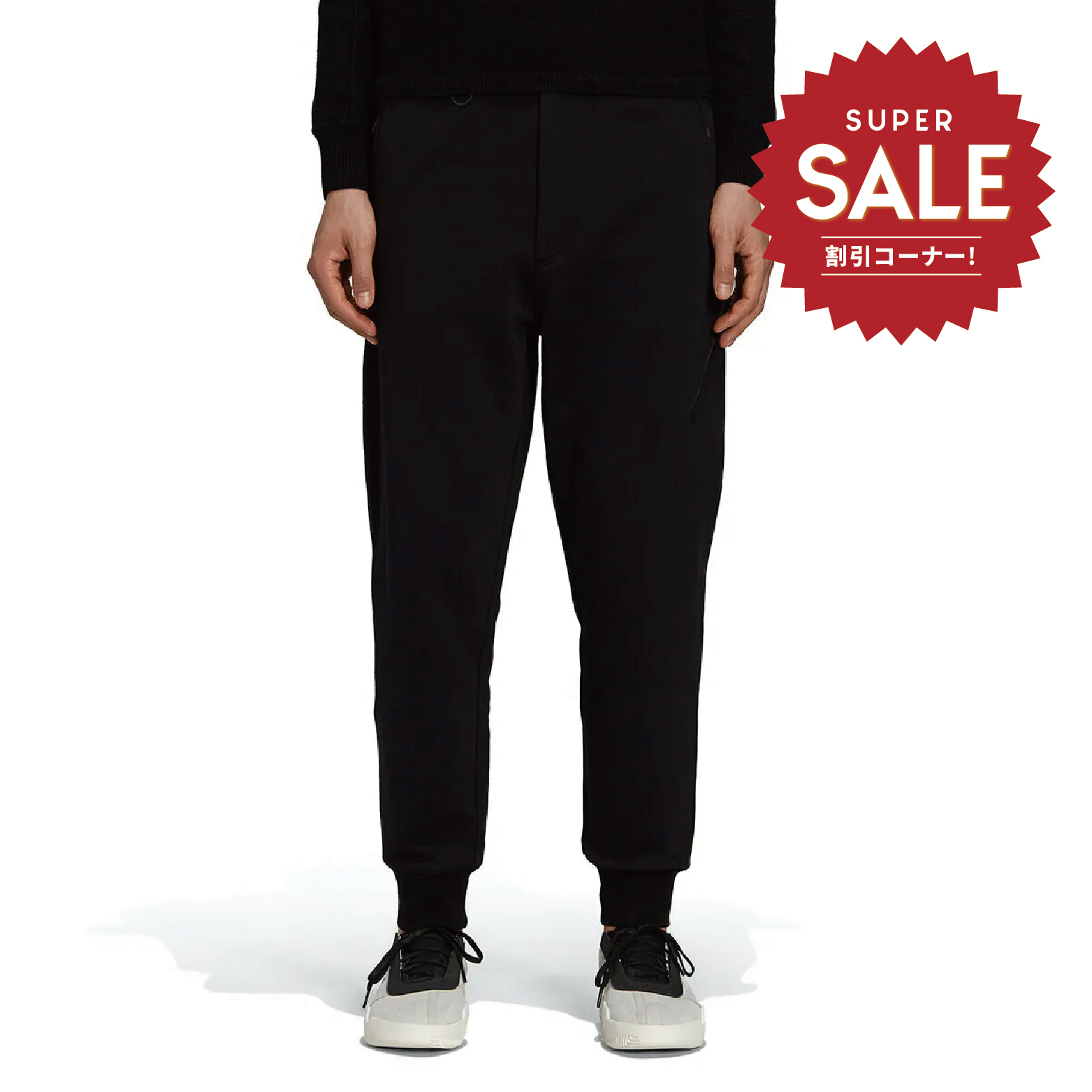 【 Y-3 M CL DWR UT PNT 頂級運動長褲 - 黑】