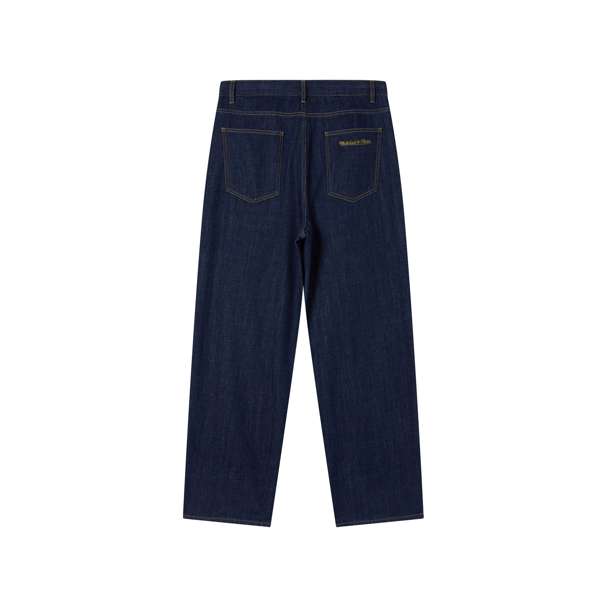 Mitchell & Ness BRANDED JEANS 牛仔藍 牛仔褲 長褲【MN25BPA01R】